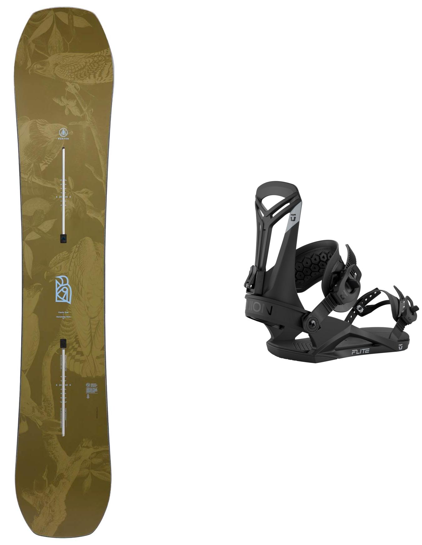 Snowboard All-Mountain Pack Ft Hometown Hero Family Tree 2026 Grün