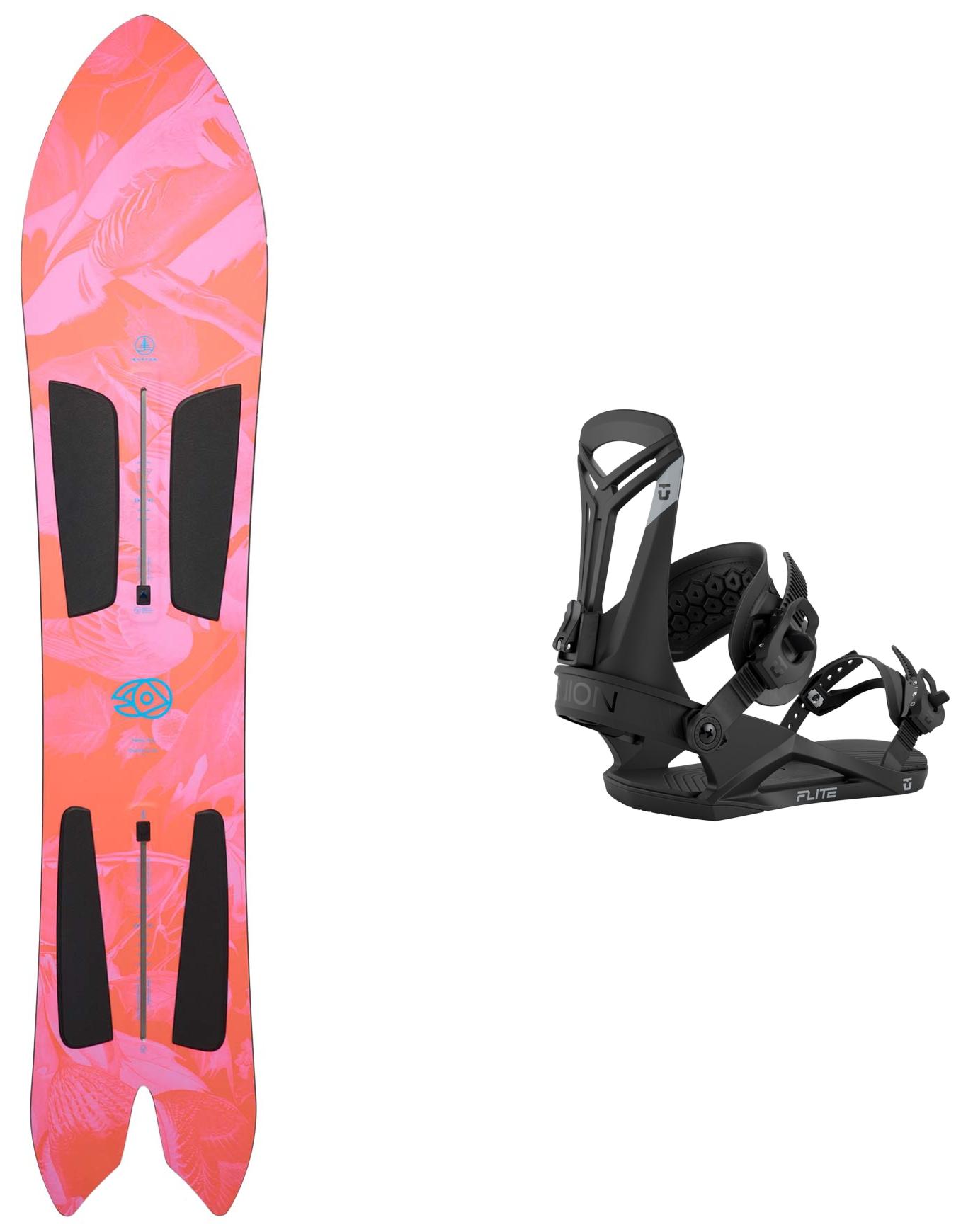Snowboard Freeride Pack Ft Channelsurfer 2026 Rosa