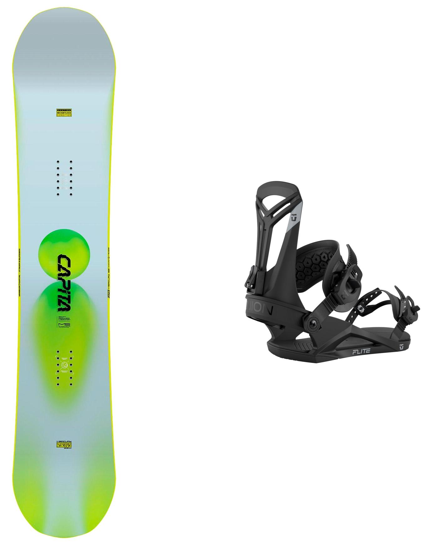 Packs (snowboard + fix) - Snowboard all-mountain freeride - Pack Mercury 2026 - Blanc
