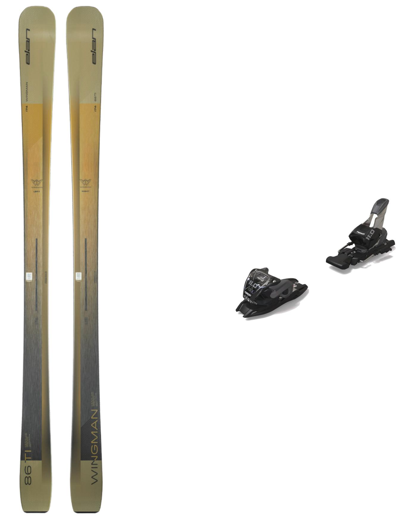 Packs (skis + fix) - Skis all-mountain - Pack Wingman 86 Ti 2026 en Bois - Beige