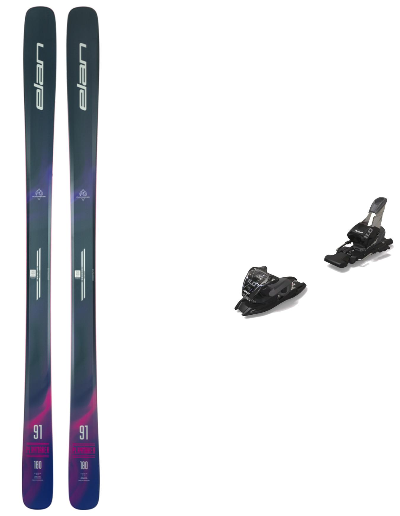 Ski Set inkl. Bdg. Freestyle-/All-Mountain-Ski Pack Playmaker 91 2026 Weiß