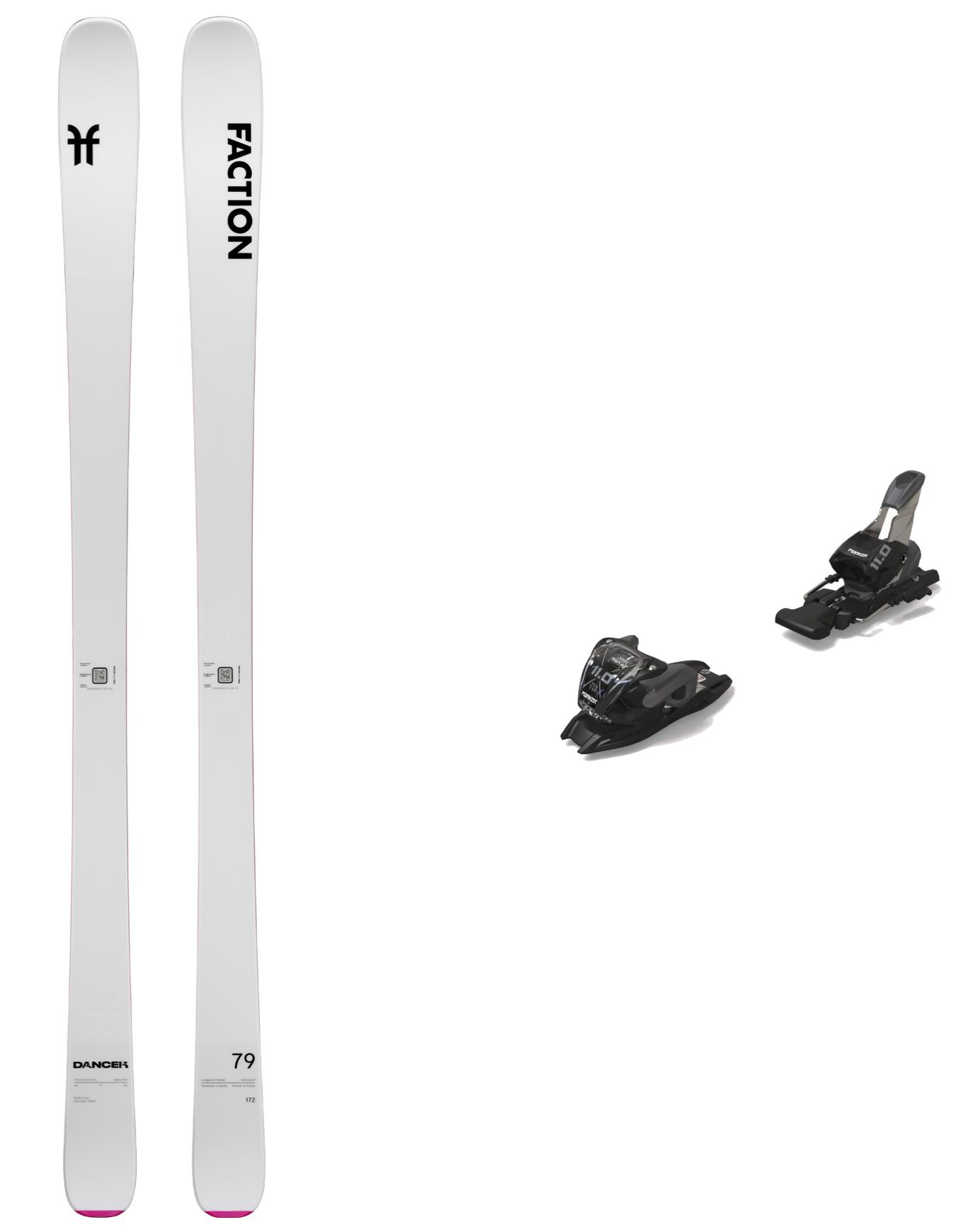 Packs (skis + fix) - Skis de piste / all-mountain - Pack Dancer 79 White 2026 en Bois - Blanc