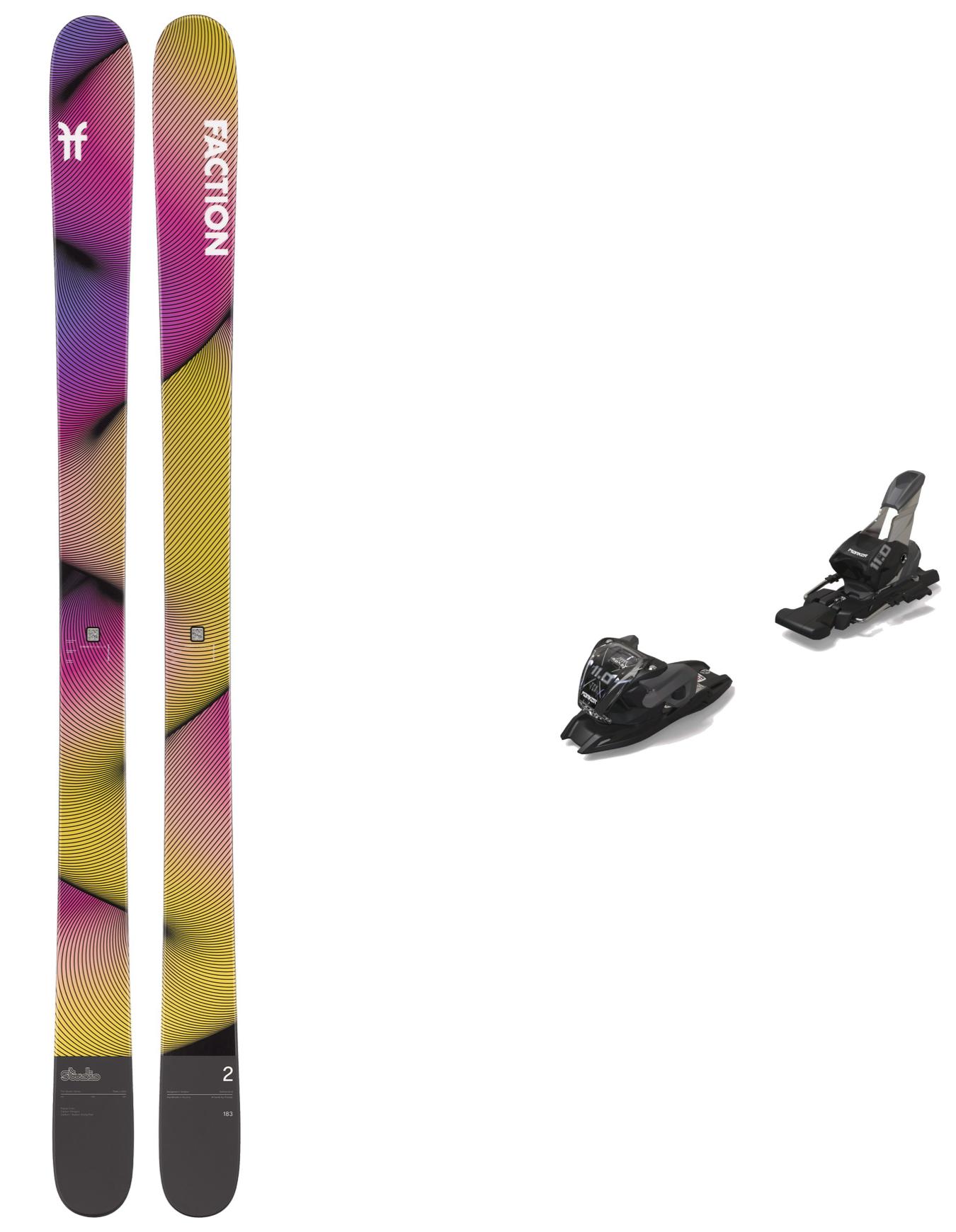 Packs (skis + fix) - Skis freestyle - Pack Studio 2 2026 - Violet