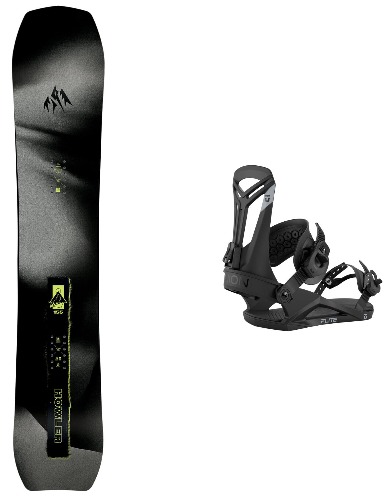 Snowboard Freeride Pack Howler 2026 für Herren schwarz
