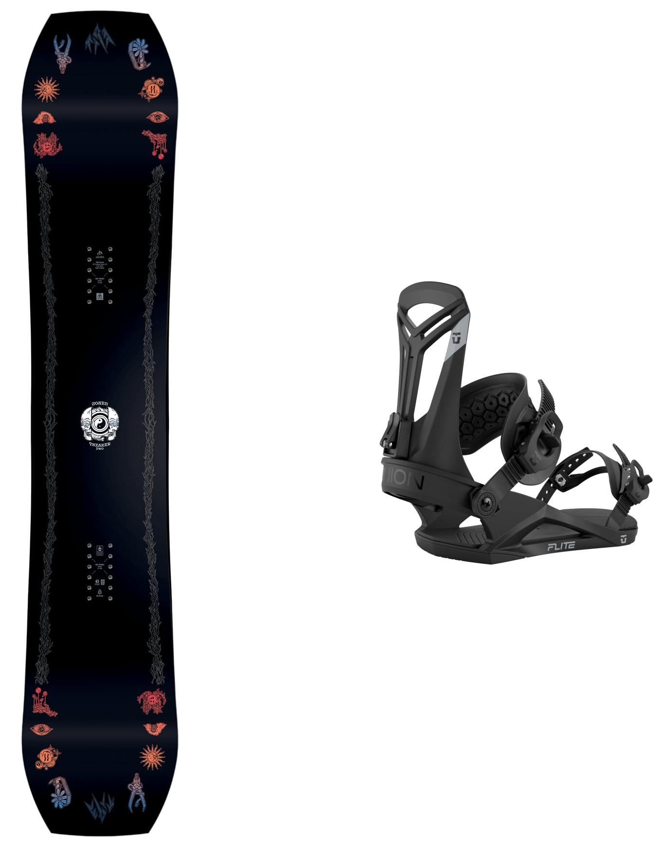 Snowboard freestyle Pack Tweaker Pro 2026 für Herren schwarz