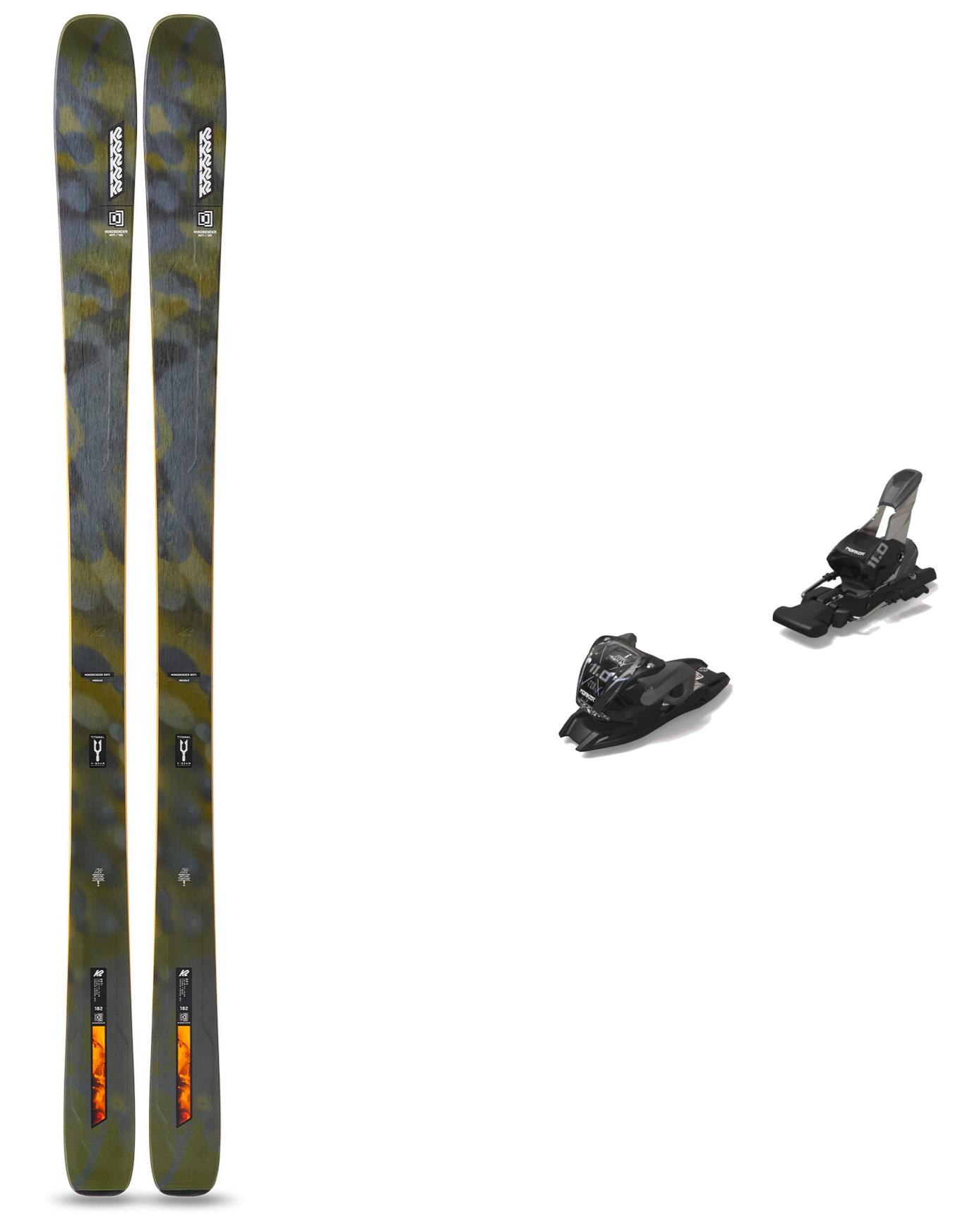 Ski Set inkl. Bdg. All-Mountain Skier Pack Mindbender 89TI 2026 für Herren aus Wolle