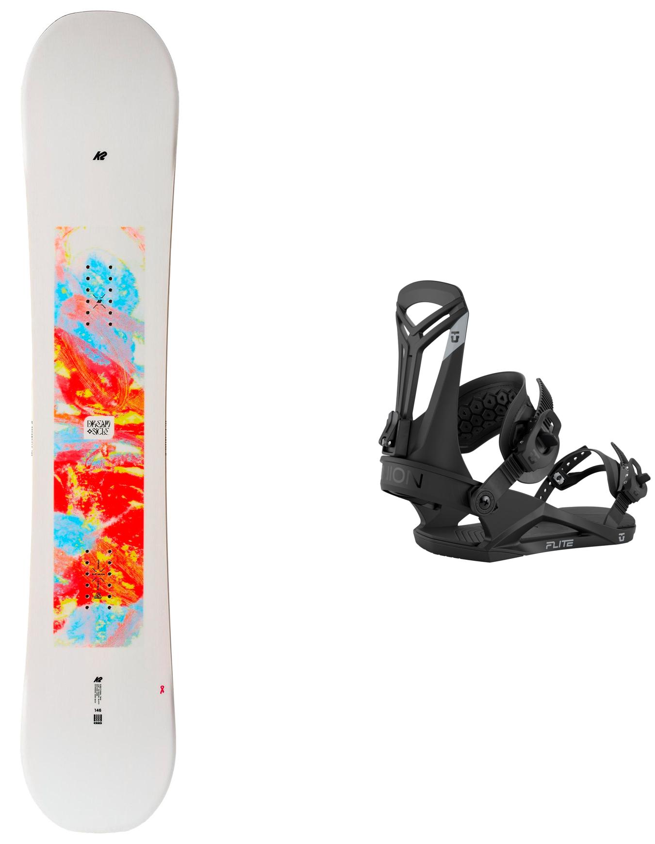Snowboard All-Mountain Pack Dreamsicle 2026 fĂĽr Damen aus Wolle Rot