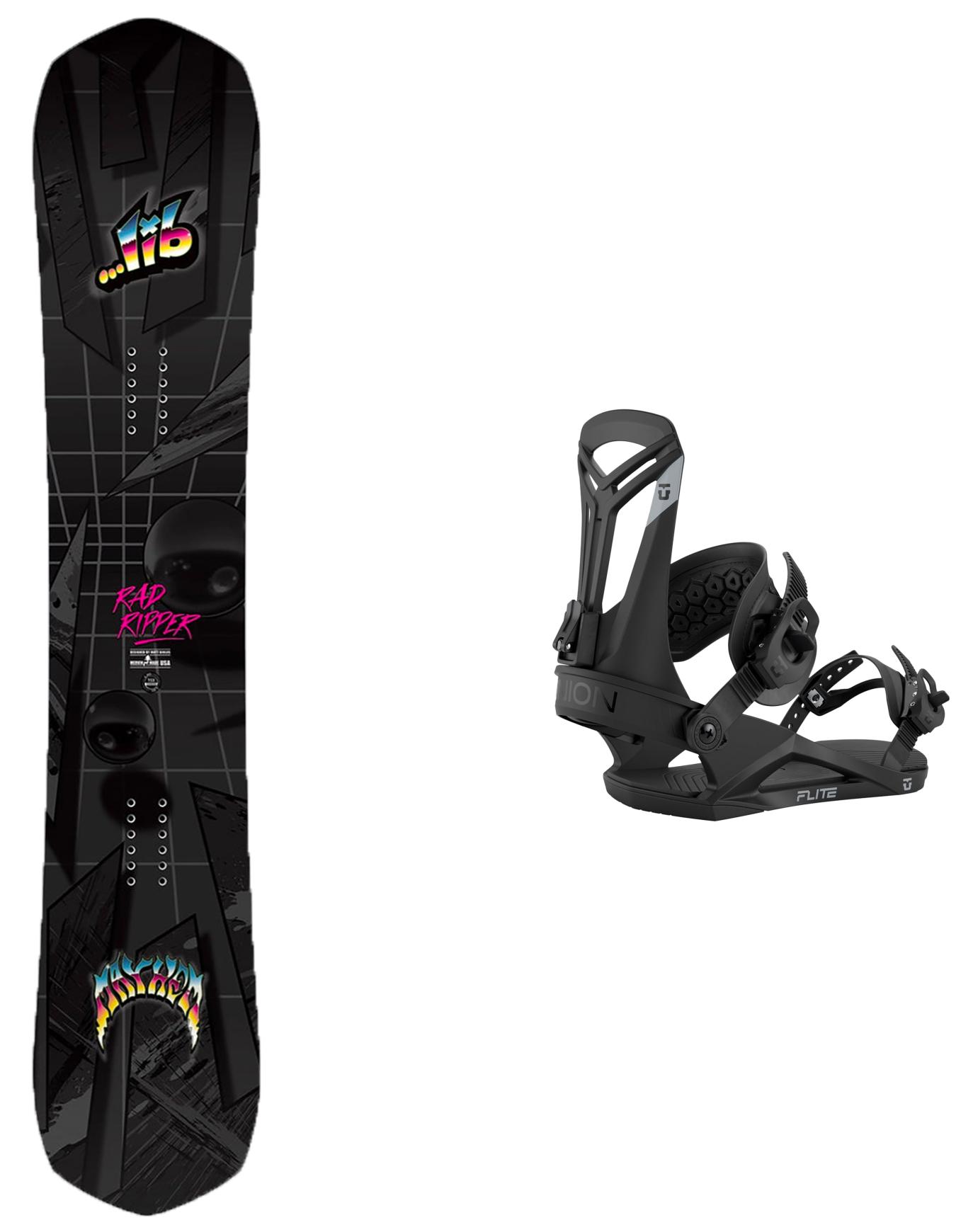 Packs (snowboard + fix) - Snowboard all-mountain / freestyle - Pack Mayhem Rad Ripper 2026 - Noir