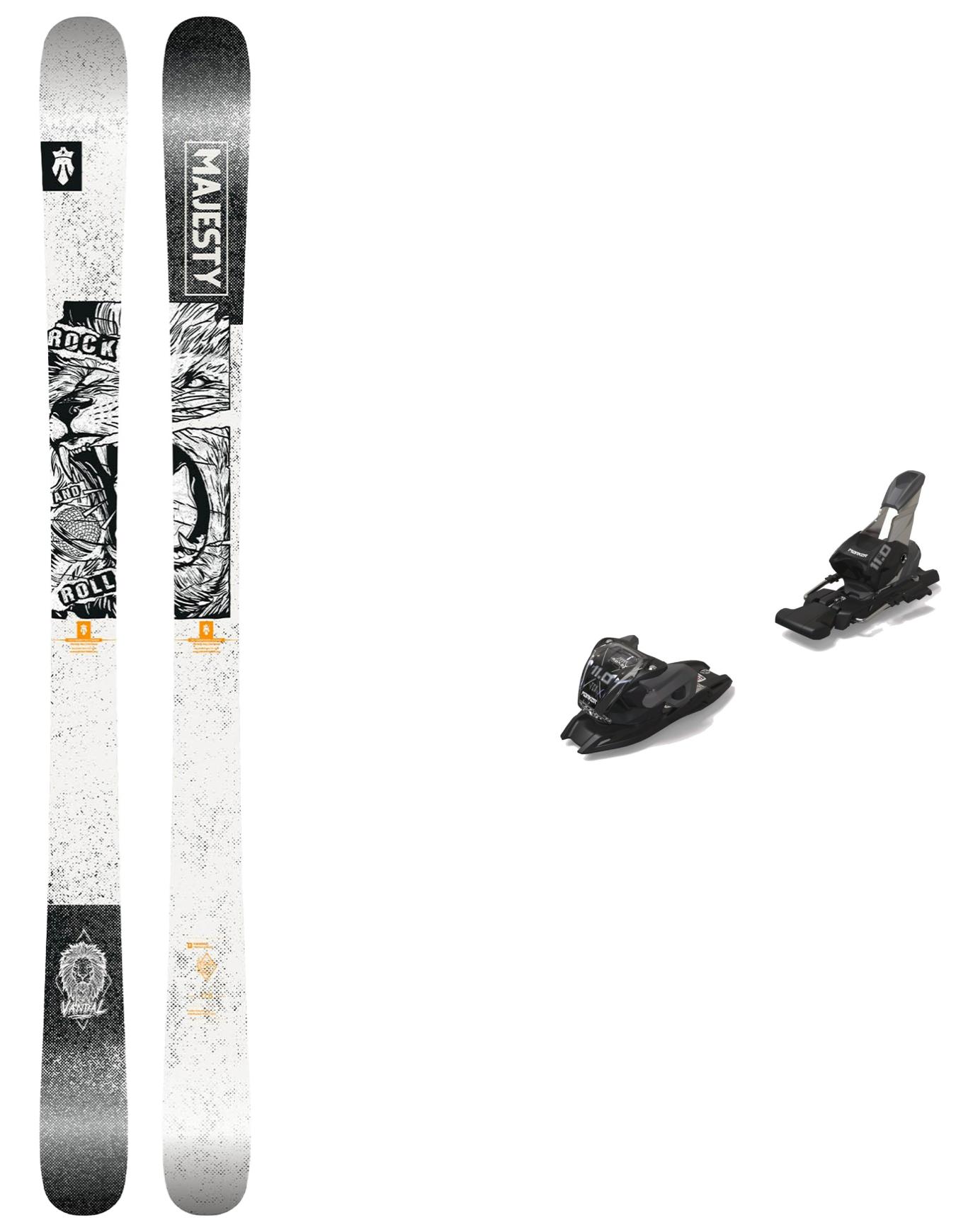 Packs (skis + fix) - Skis freestyle - Pack Vandal 2026 en Bois - Gris