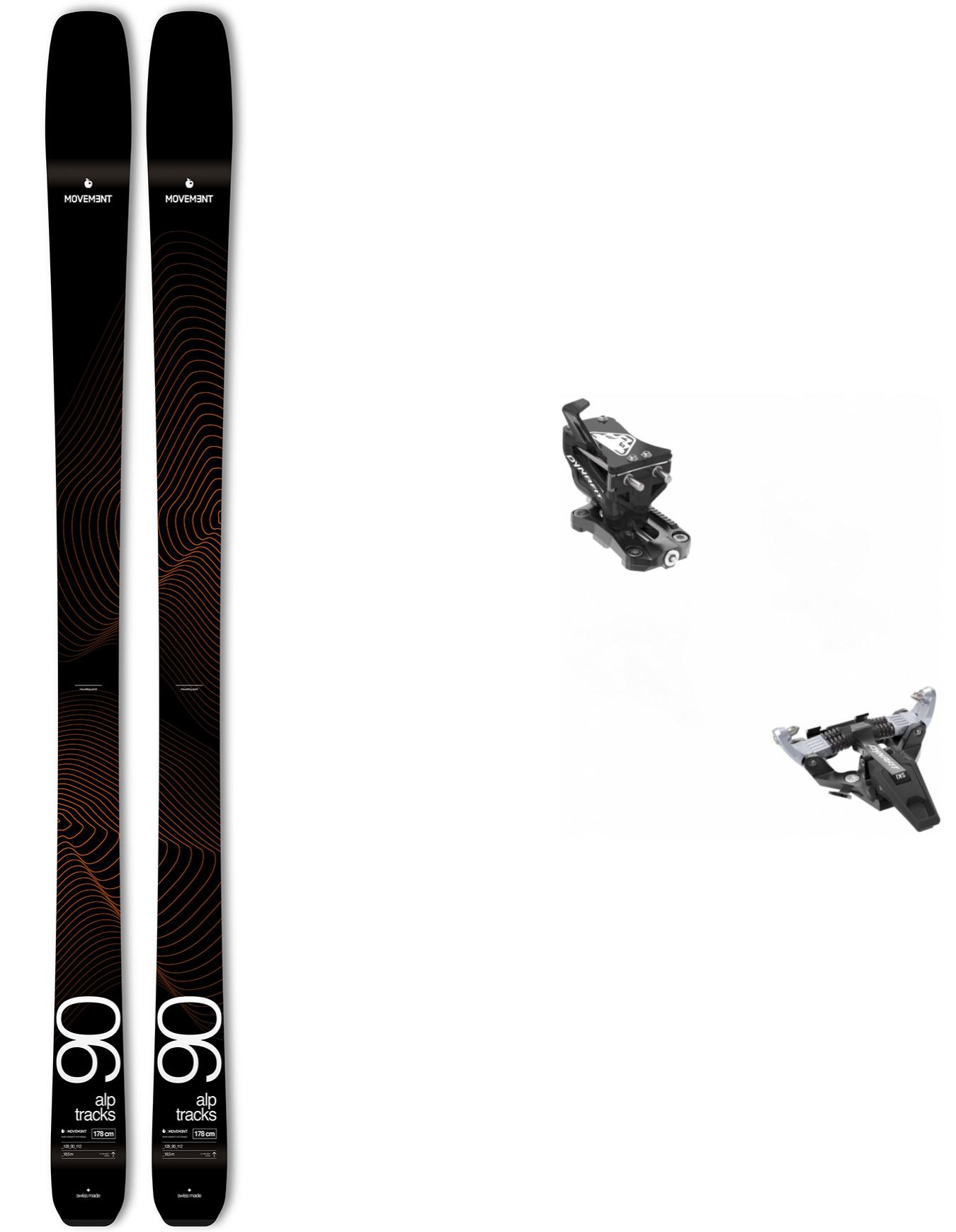 Skier für Wanderungen Pack Alp Tracks 90 Swiss 2026 Navy blau