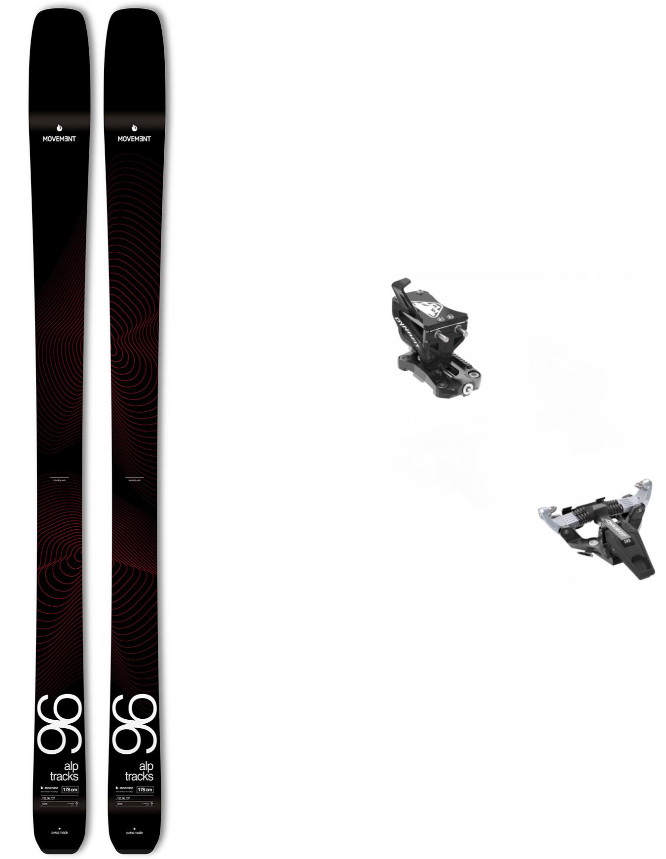 Skier für Wanderungen Pack Alp Tracks 96 Swiss 2026 Navy blau