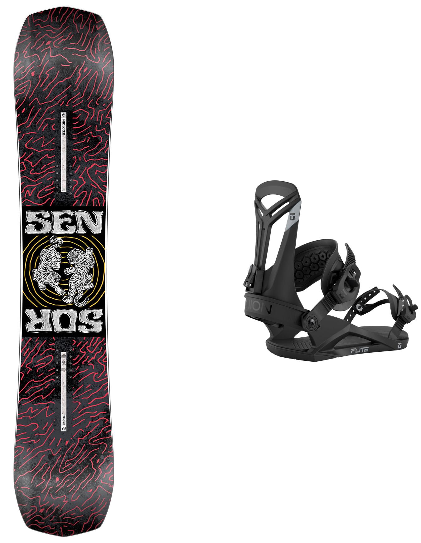 Snowboard All-Mountain Freestyle Pack Sensor Women 2026 für Damen Rot