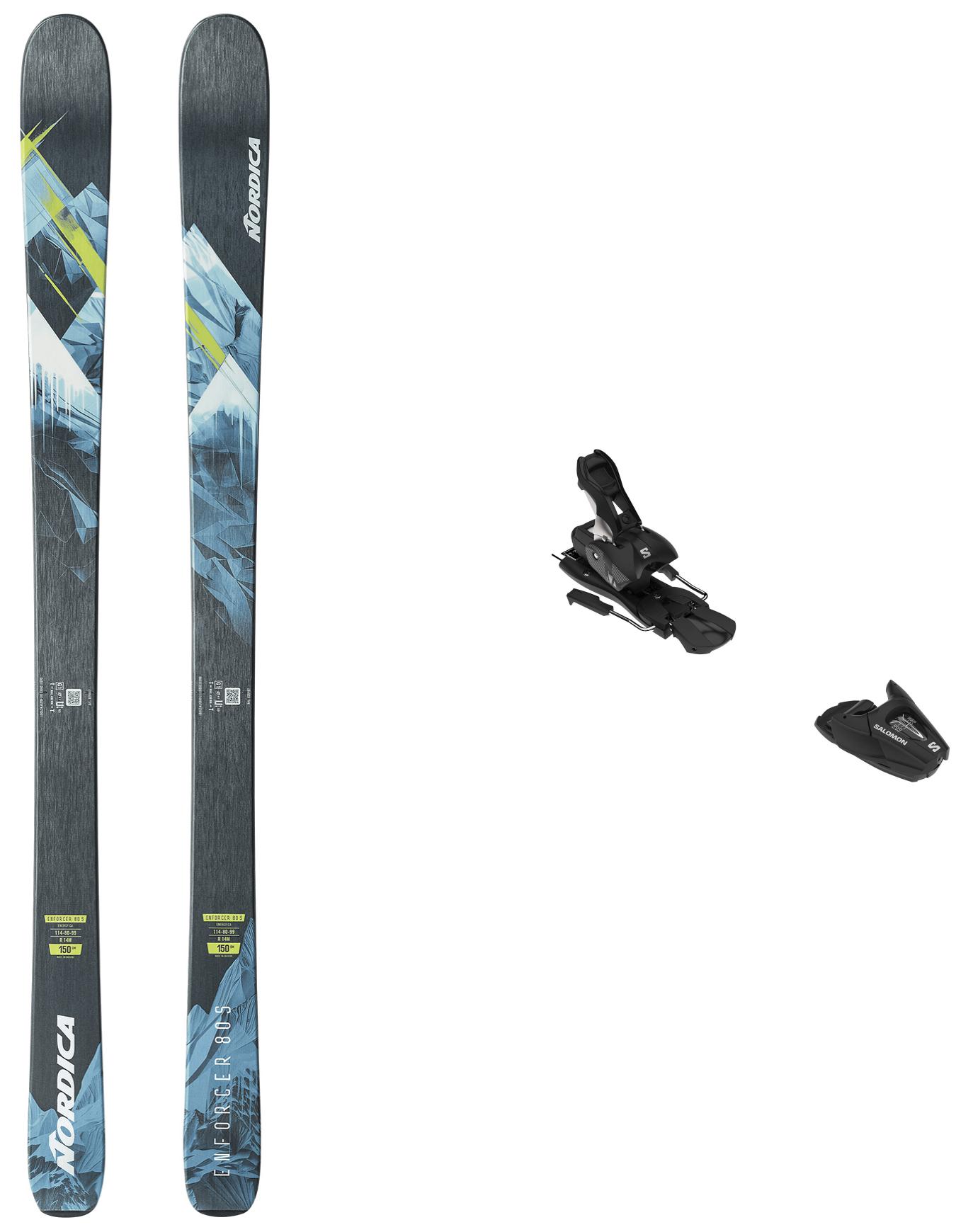 Ski Set inkl. Bdg. All-Mountain-Skier – Kinder – Enforcer 80s 2026 Pack Enforcer 80s 2026 aus Wolle Blau