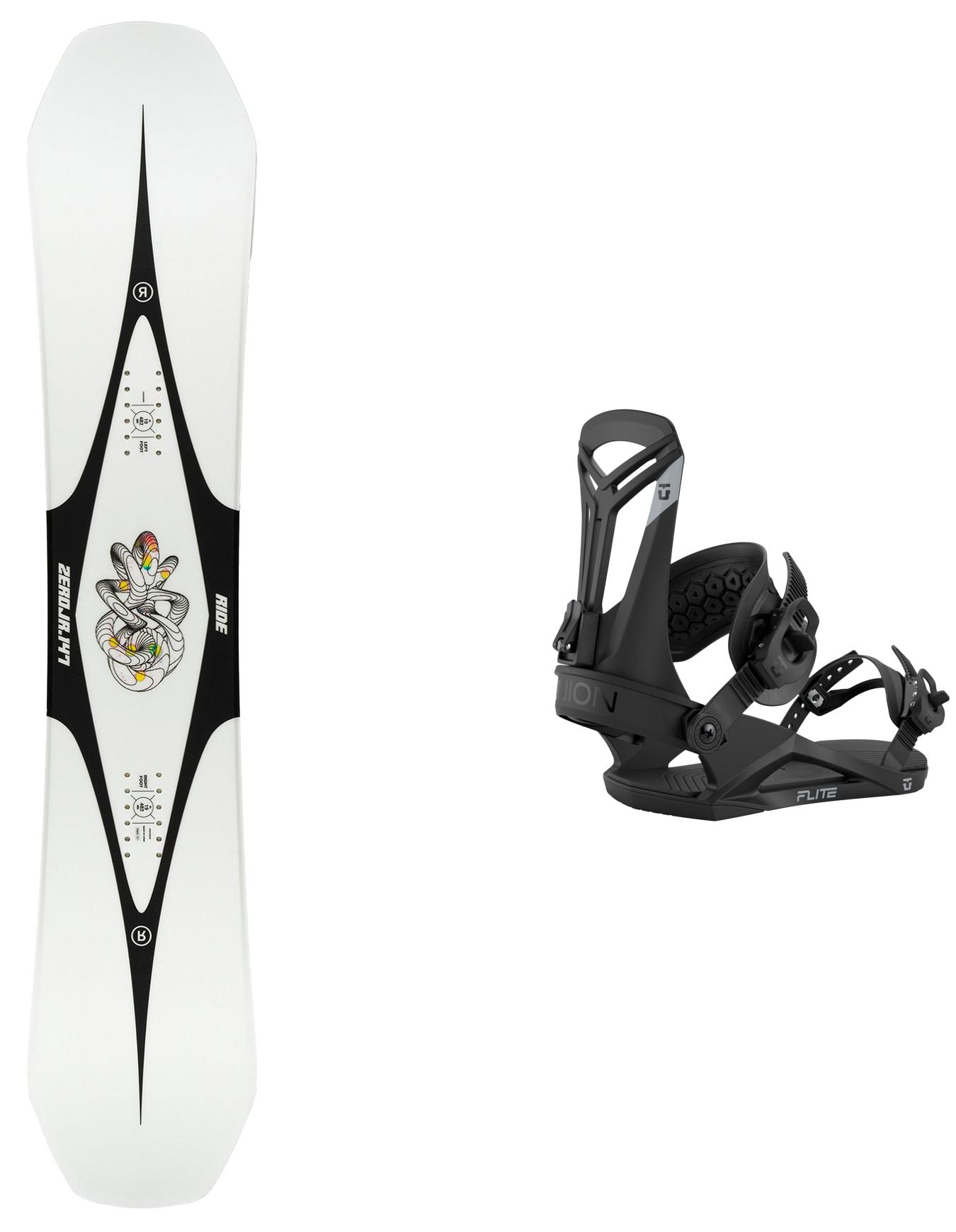 Packs (snowboard + fix) - Snowboard freestyle - Pack Zero 2026 - Noir