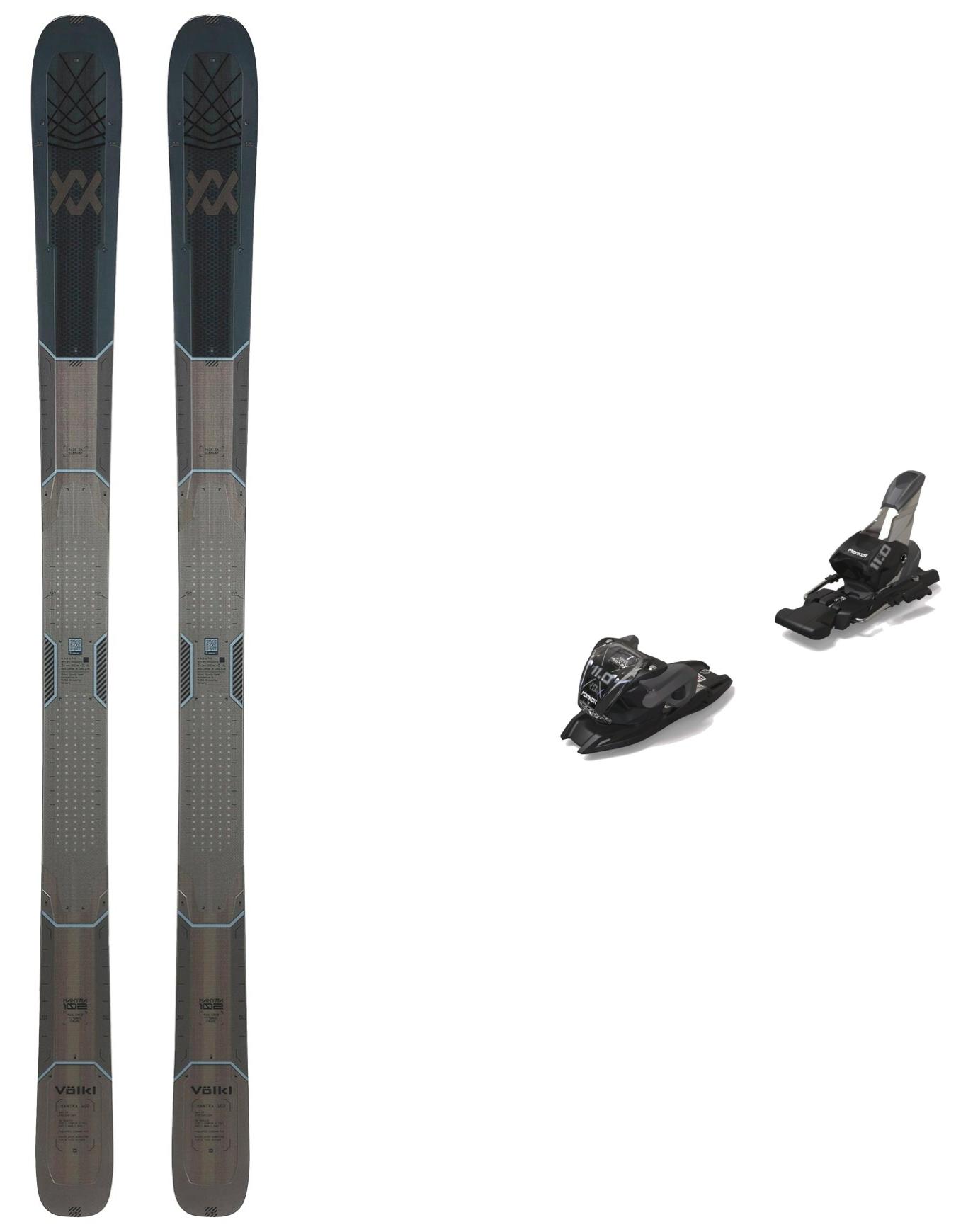 Volkl - Packs (skis + fix) - Skis freeride - Pack Mantra 102 Grey/Black 2026 - Gris