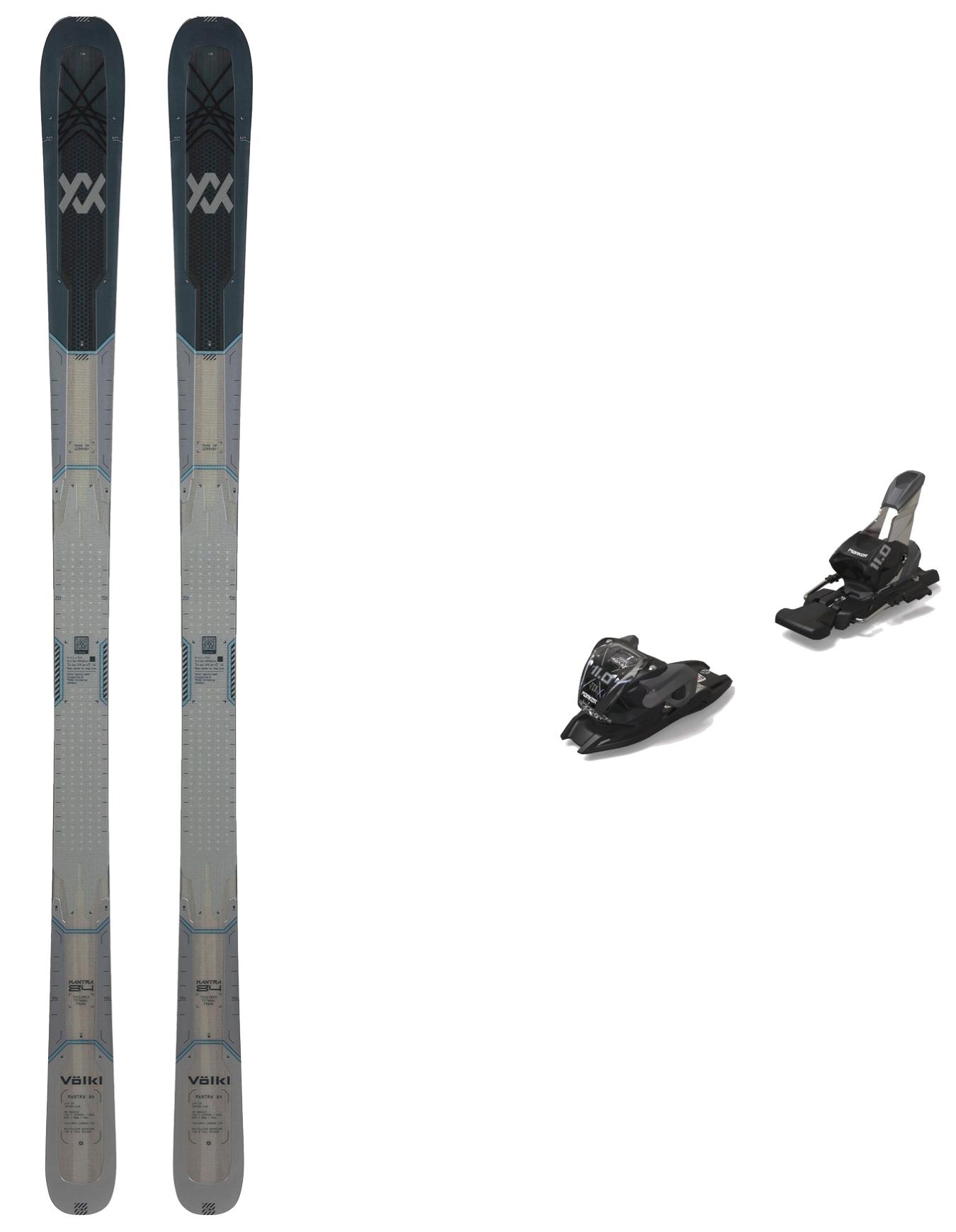 Volkl - Packs (skis + fix) - Skis de piste - Pack Mantra 84 Grey/Black 2026 en Bois - Beige