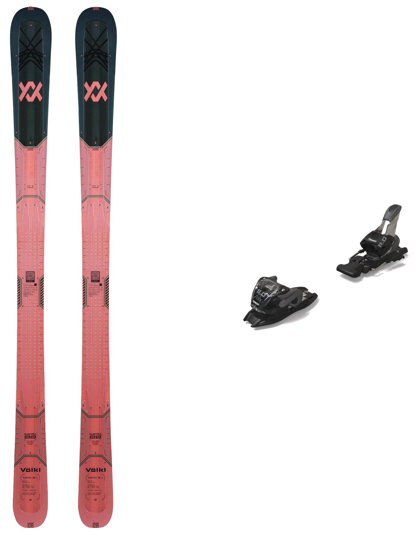 Volkl - Packs (skis + fix) - Skis all-mountain freeride - Pack Mantra 88 W Pink/Black 2026 - Rose