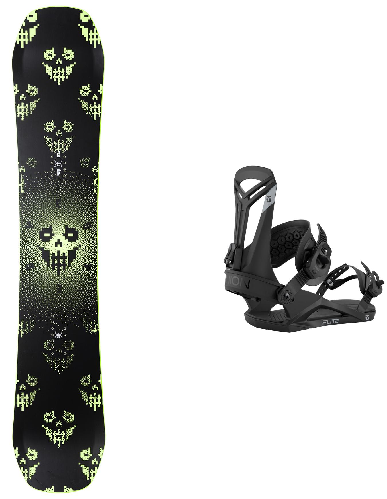 Freestyle Snowboard Pack Shifter Xtrm Eiki 3D 2026 für Herren Grün