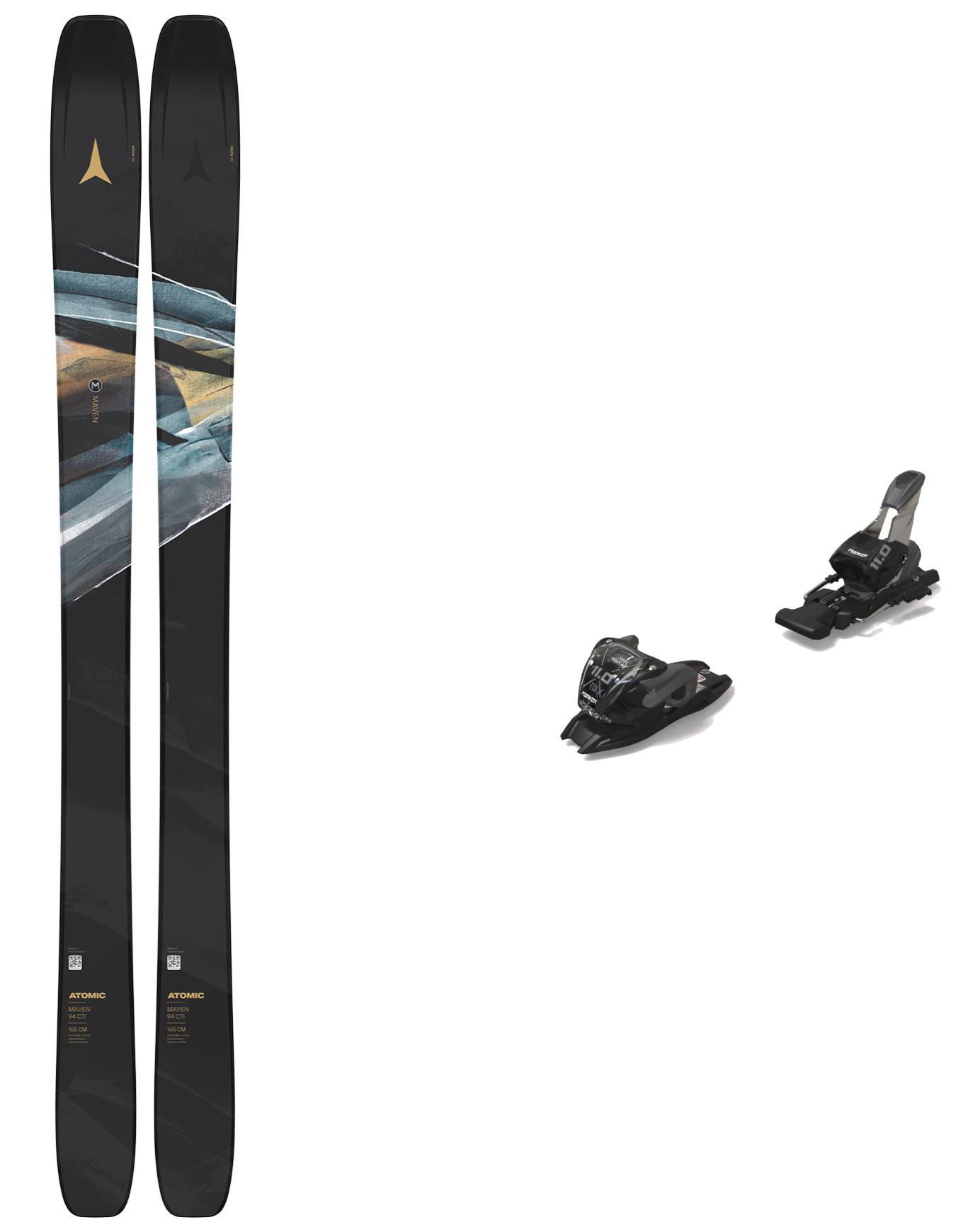 Packs (skis + fix) - Skis all-mountain - Pack Maven 94 CTI 2026 - Noir