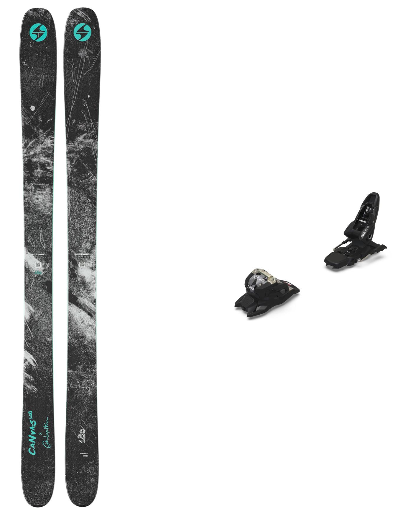 Ski Set inkl. Bdg. Freeride Skifahren Pack Canvas 108 2026 Grau