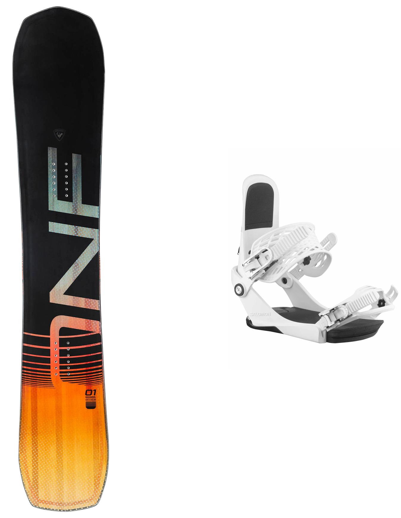 Snowboard all-mountain - Pack One 2026 en Bois - Noir