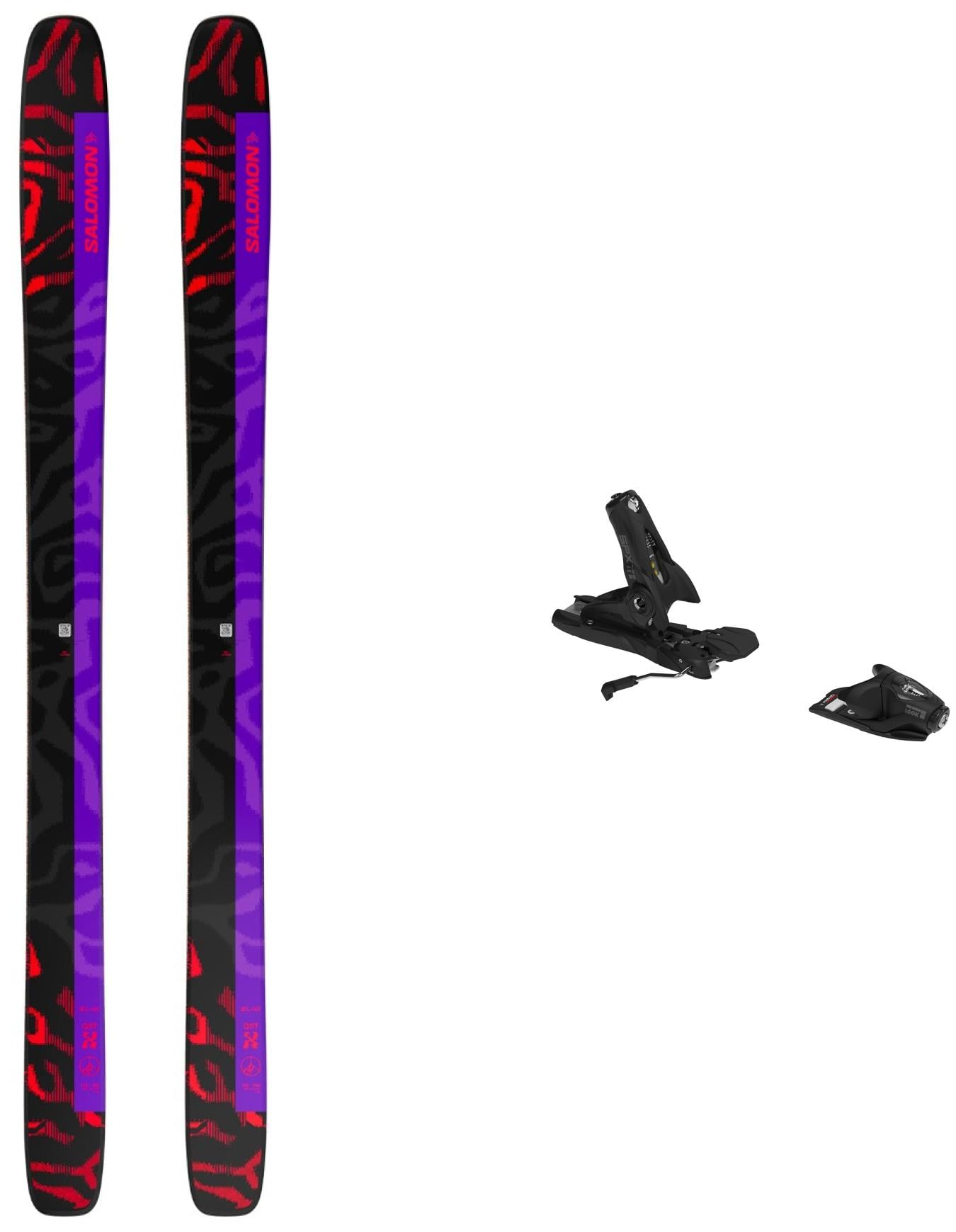 Packs (skis + fix) - Skis freeride - Pack S/Lab QST X 2027 - Noir,Rouge
