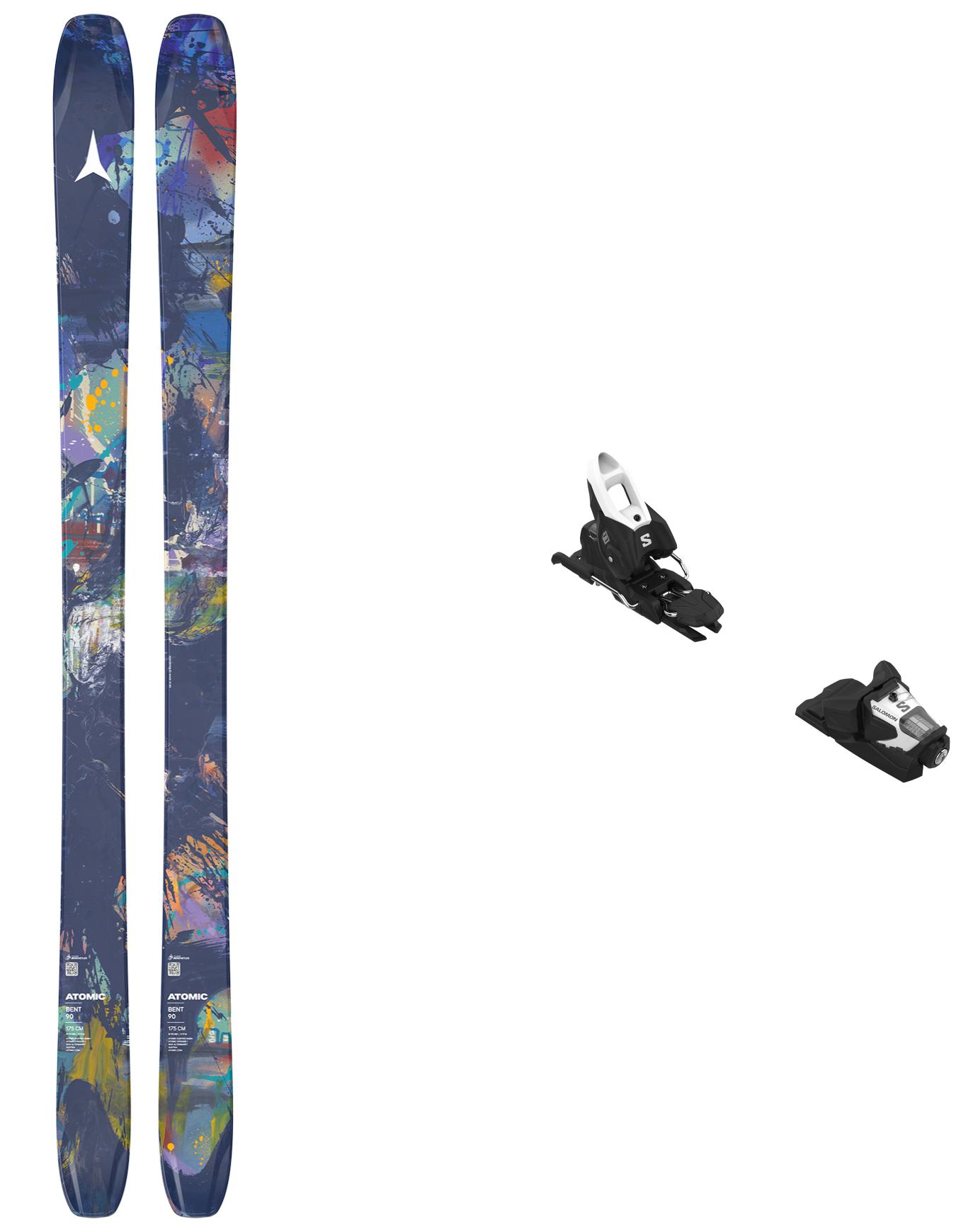 Packs (skis + fix) - Skis all-mountain - Pack Bent 90 2027 - Bleu