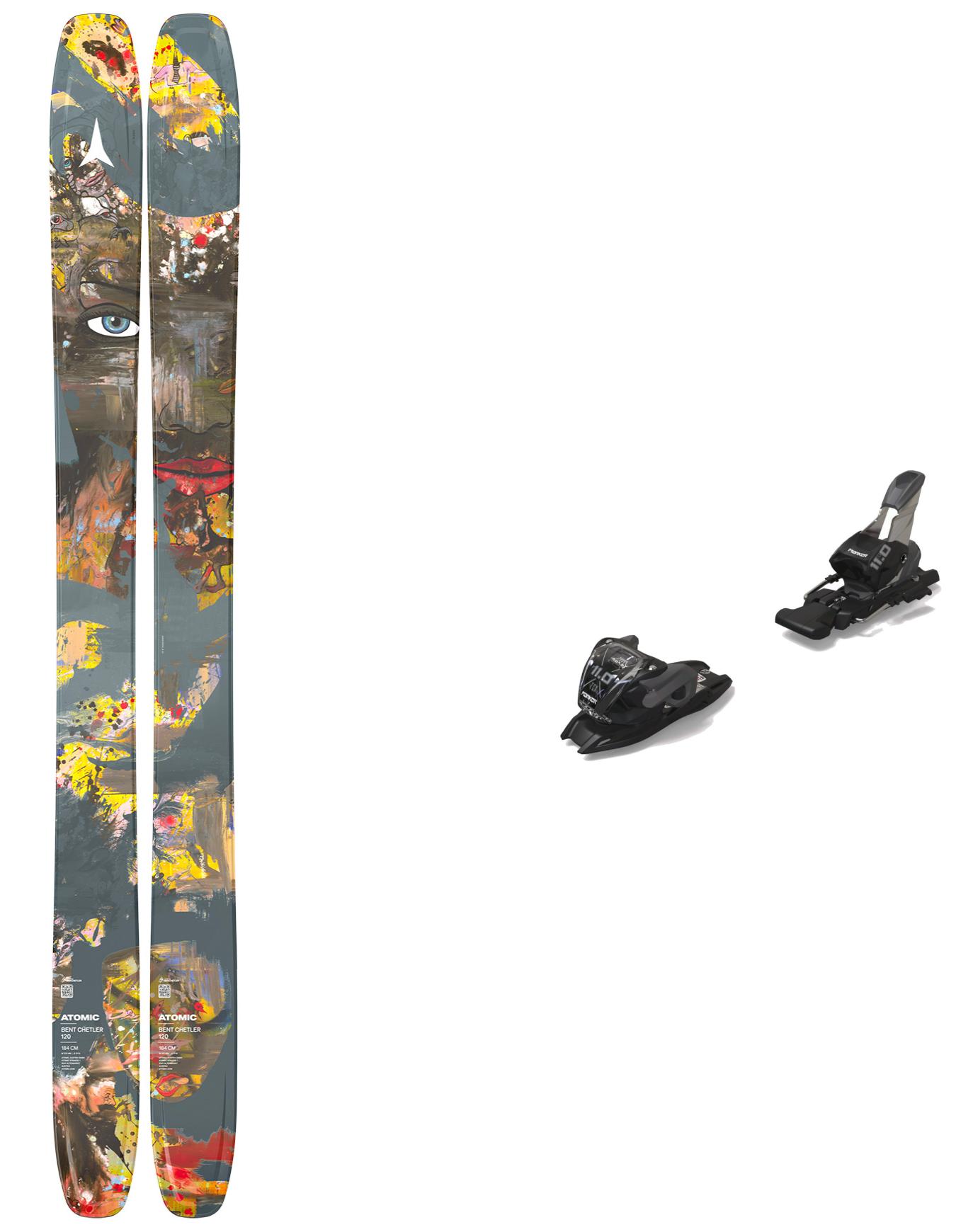 Packs (skis + fix) - Skis freeride - Pack Bent Chetler 120 2027 - Gris