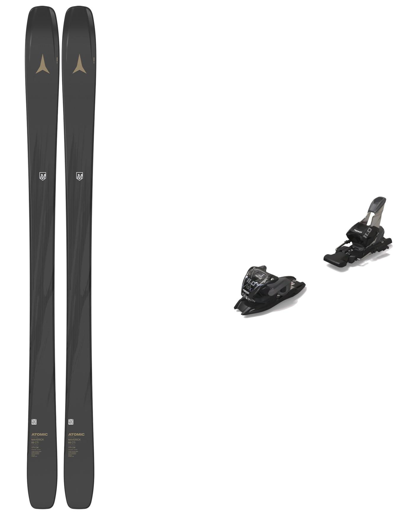 Packs (skis + fix) - Skis all-mountain - Pack Maverick 88 CTI 2027 en Bois