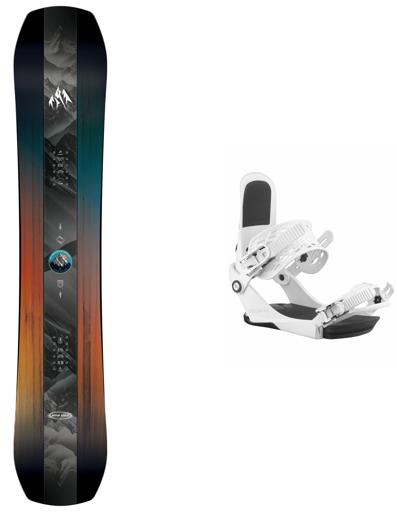 Packs (snowboard + fix) - Snowboard all-mountain - Pack Mountain Twin 2027 en Bois - Noir