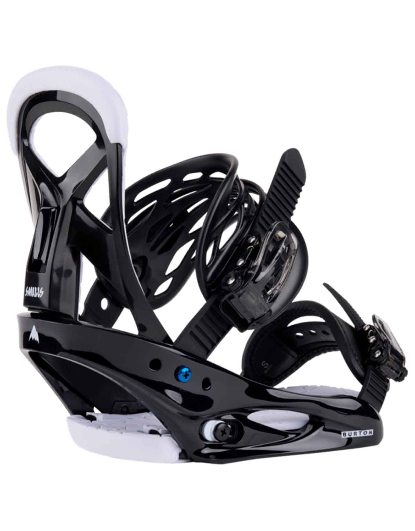 All-Mountain Snowboardbindung Mission Smalls Black aus Wolle Kindergröße L schwarz