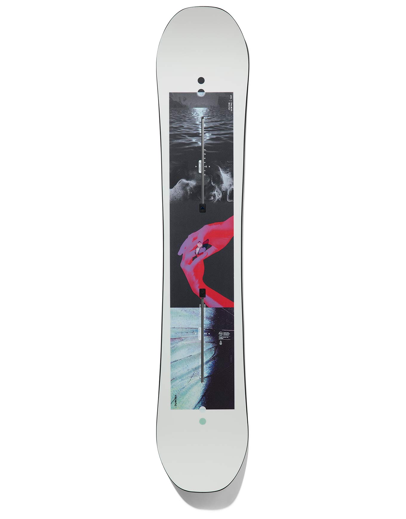 Snowboard all mountain/freestyle - Talent Scout 2025 - Taille 149 cm - Blanc