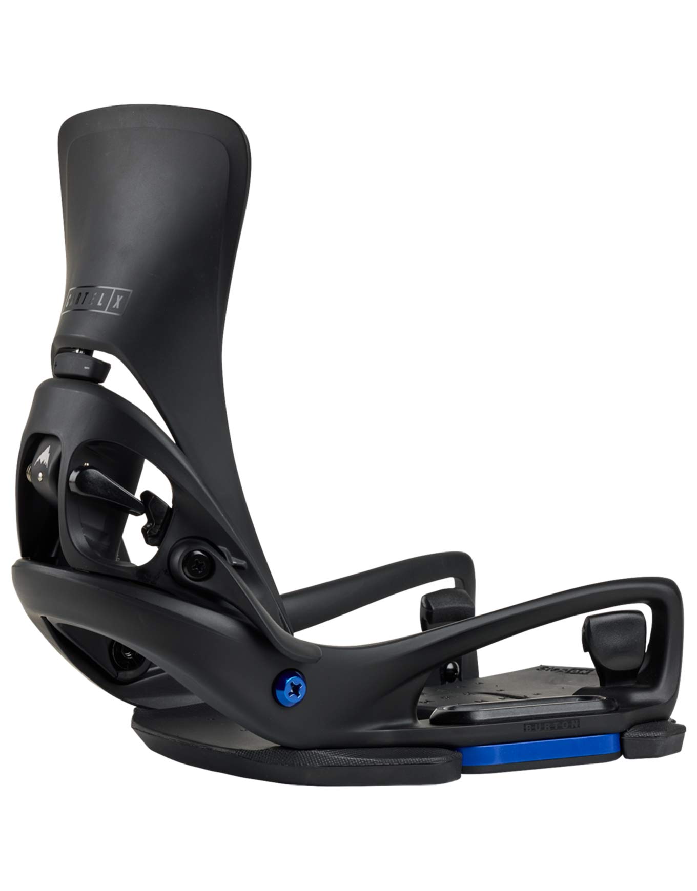 Fixations de snowboard all mountain - Cartel X Est Step On Black - Taille 38-41 - Noir