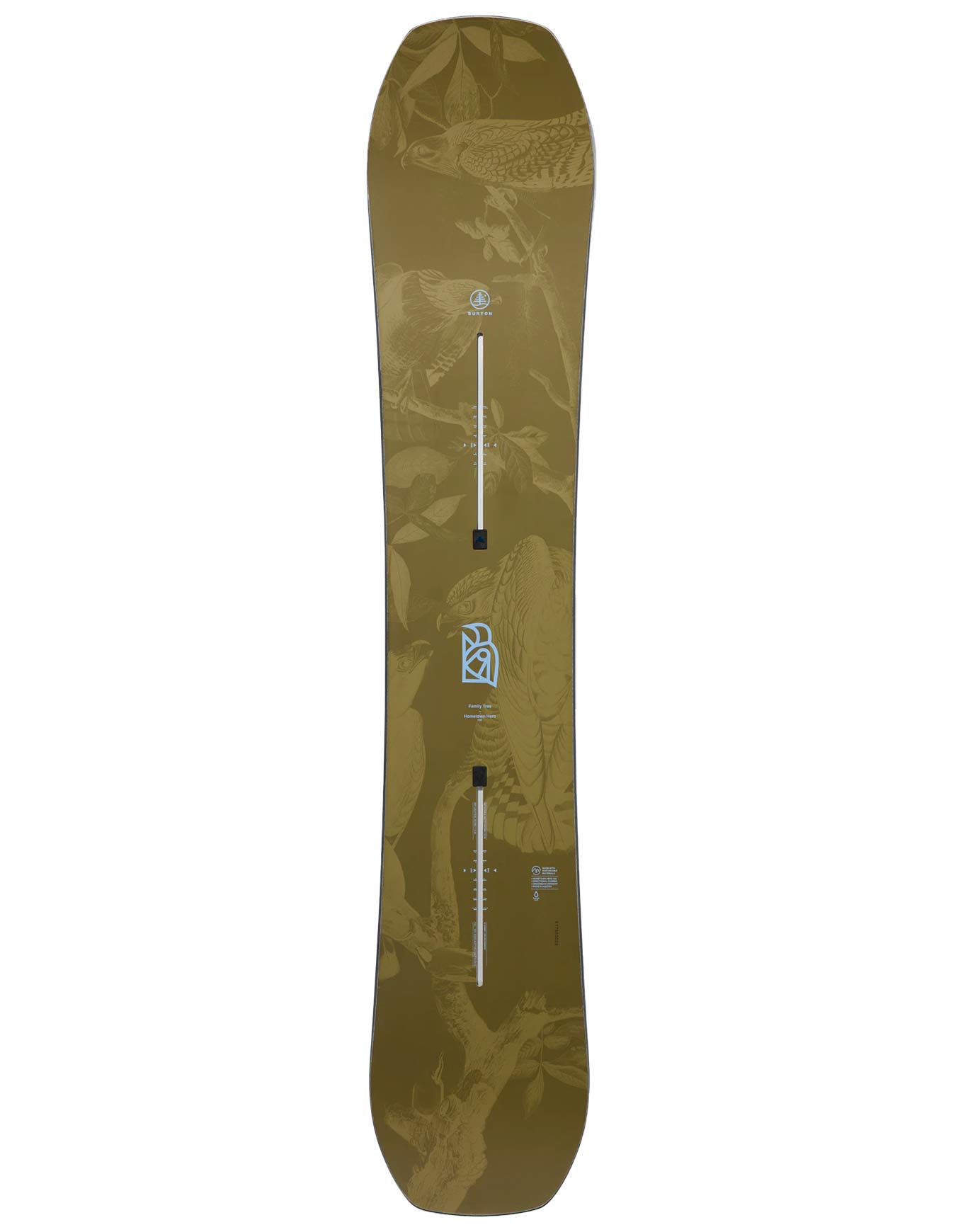 Snowboard All-Mountain Ft Hometown Hero Family Tree 2026 Größe 156W cm Khaki
