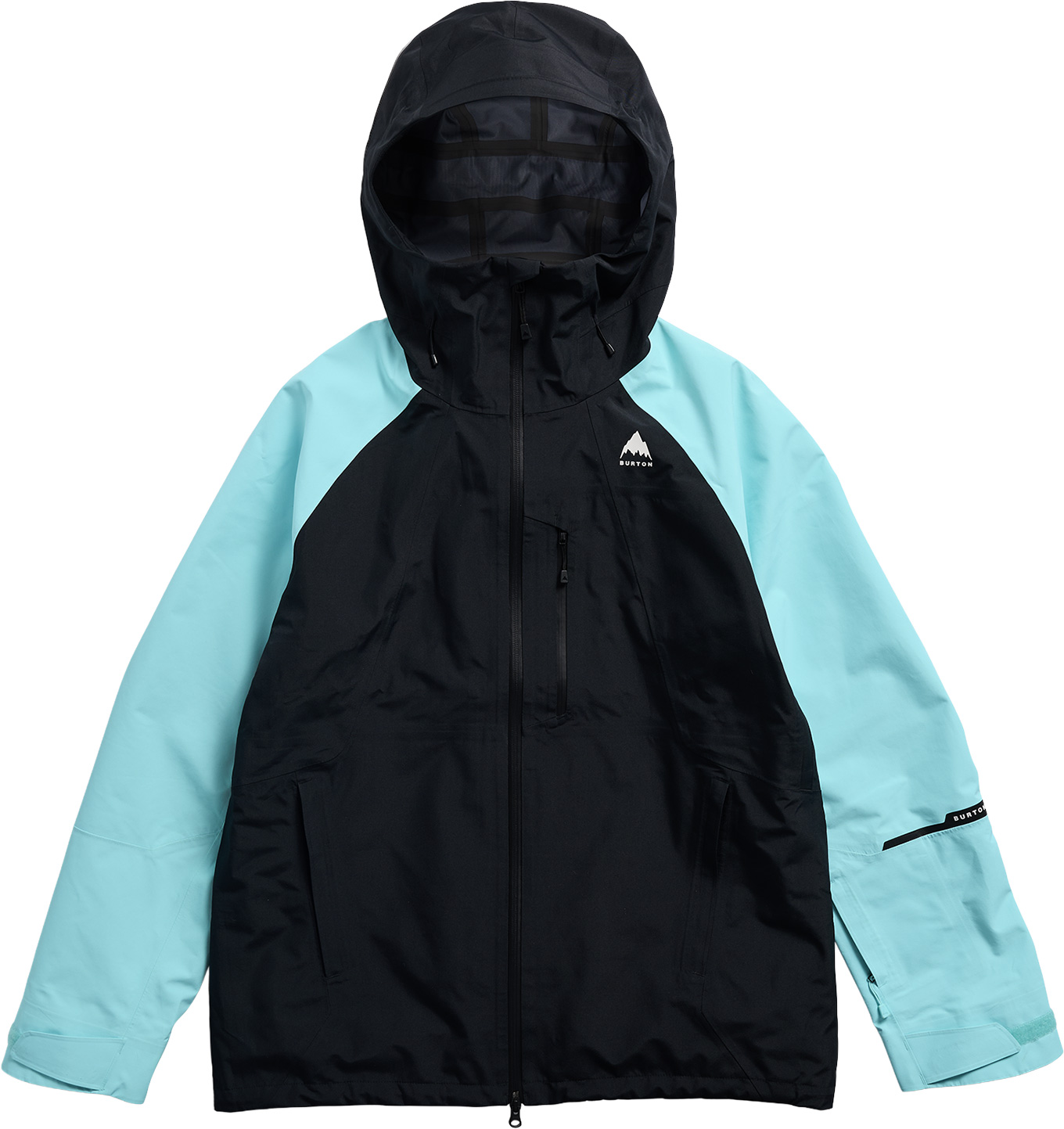 Ski/Snowboard Jacke 3 Schichten M Reserve 3L Jacket True Black/Light Teal für Herren Größe L schwarz
