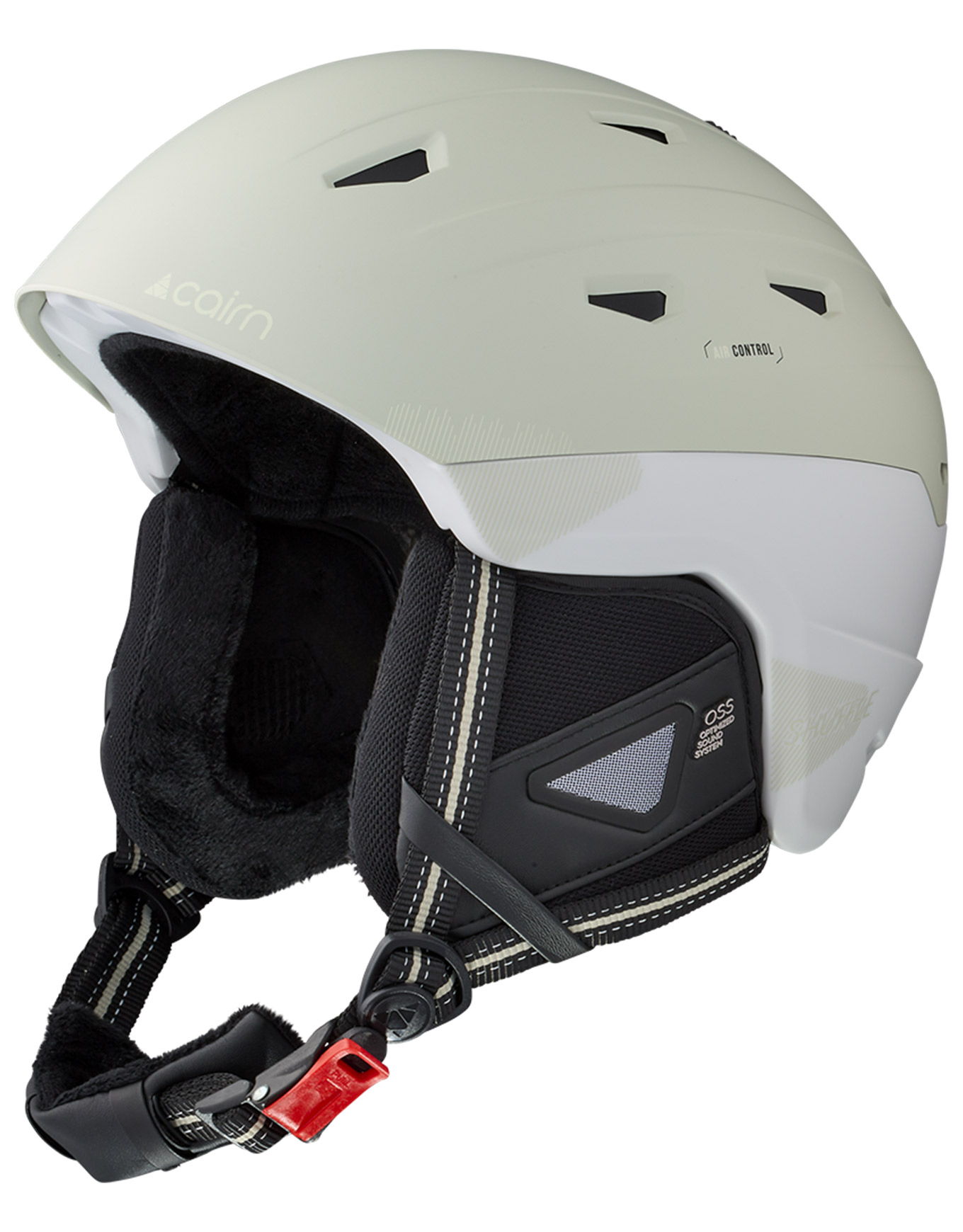 Skihelm Shuffle Mat Agate Gray für Herren Größe 59-61 cm Grau