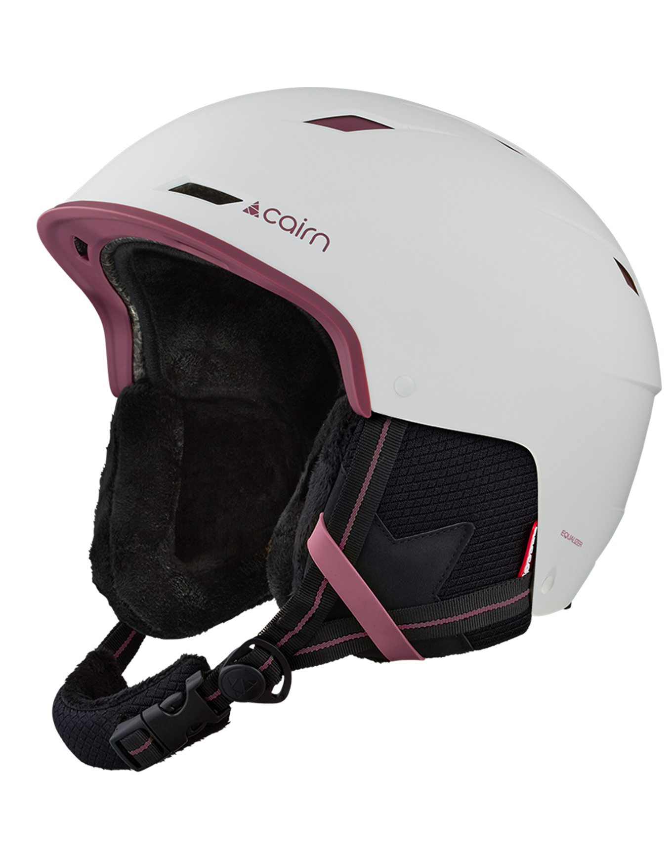 Casque de ski/snowboard - Equalizer Pure Mat Whte Dahlia - Taille 61-62 cm - Blanc