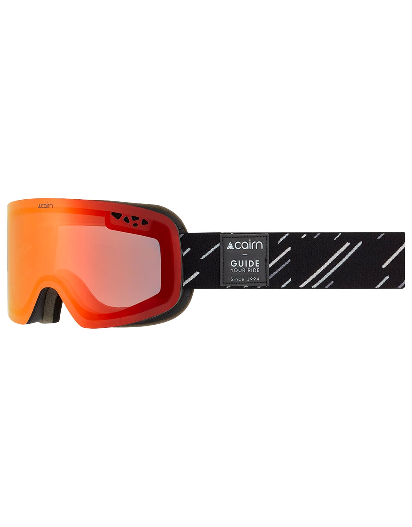 Skibrille /Snowboardbrille Origin Pure Clx3 Mat Black Red schwarz