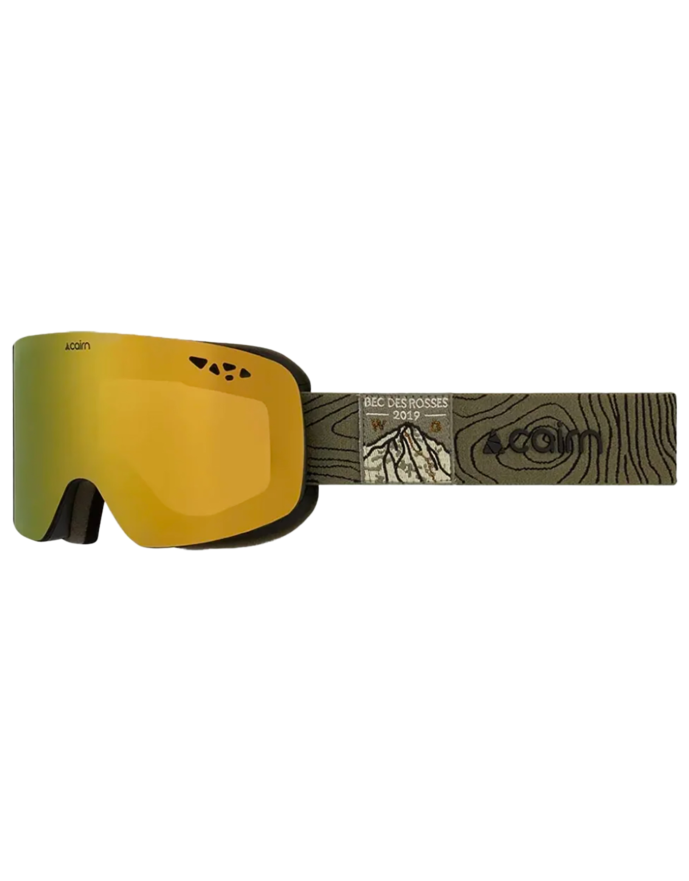Skibrille /Snowboardbrille Origin Pure Clx3 Mat Khaki