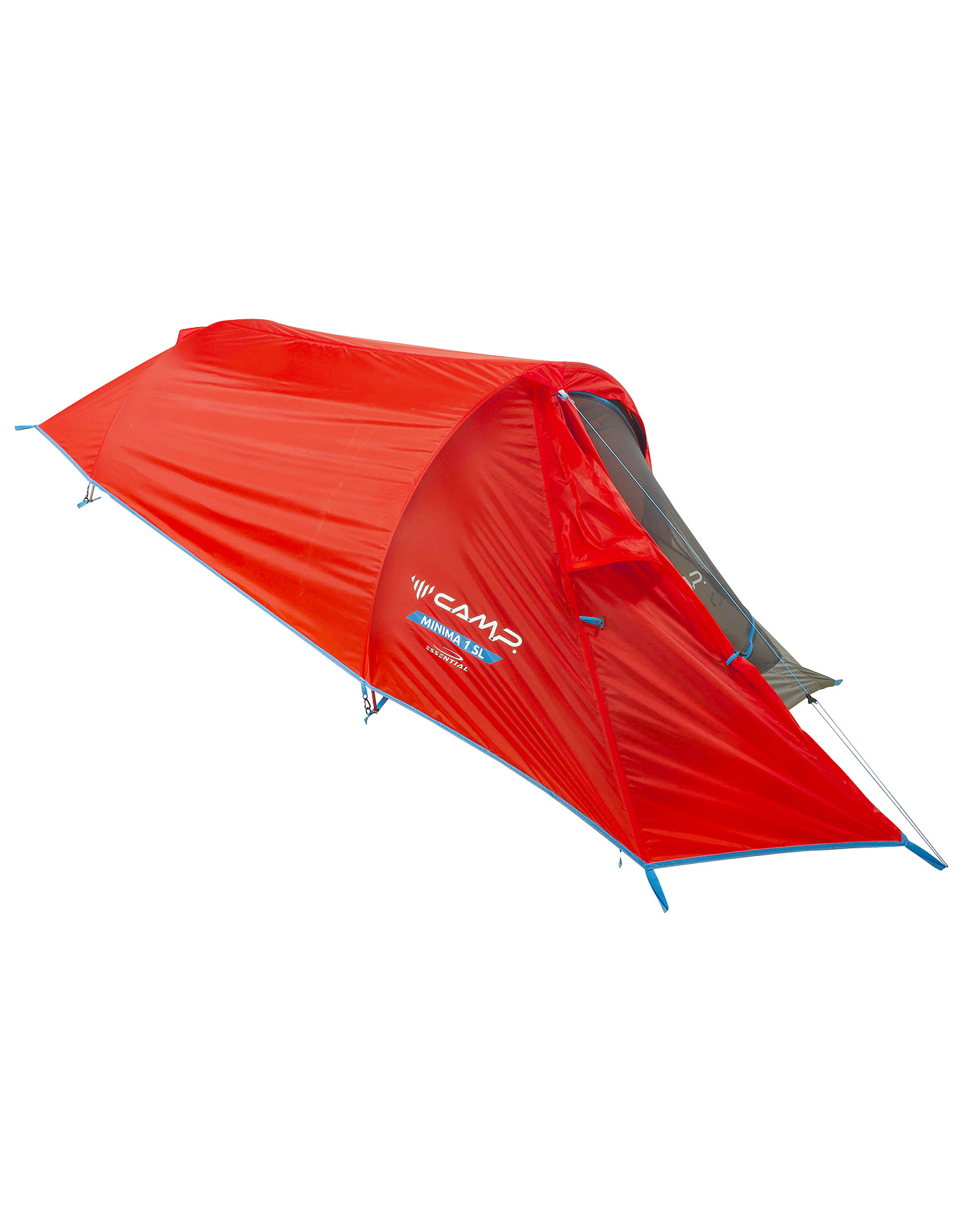 Tente tunnel ultralégère - Minima 1 SL en Nylon - Rouge