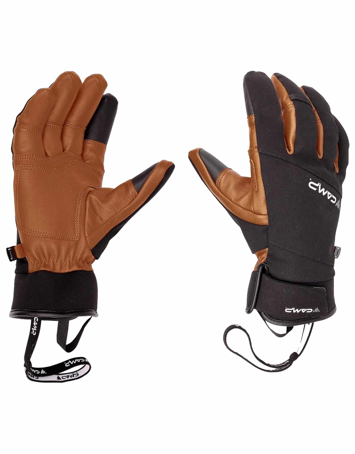 Gants polyvalents - G Hot Wool Black/Brown en Laine - Taille S - Noir