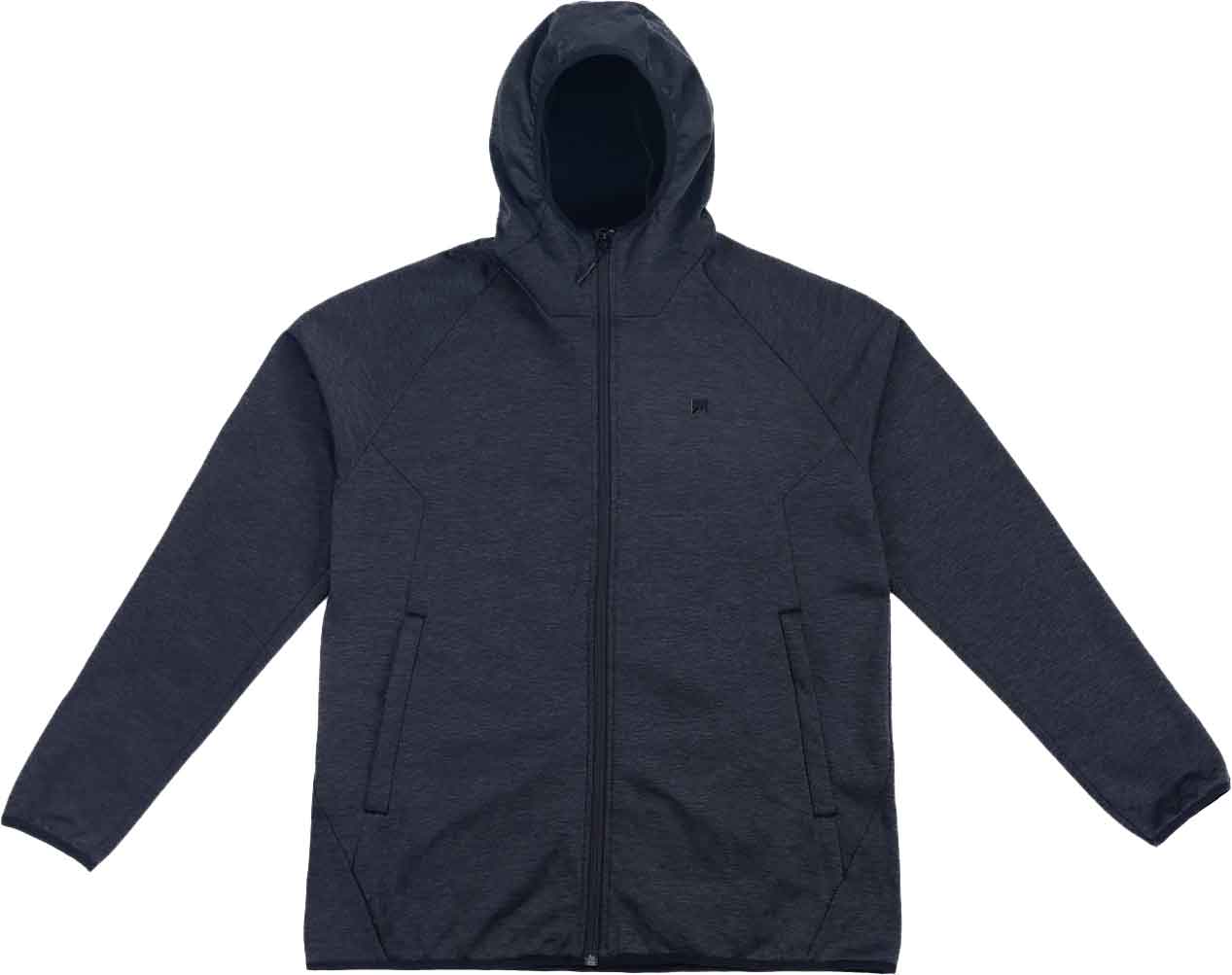 Atmungsaktives Fleece C2 Tech Hoodie Black für Herren Größe S schwarz