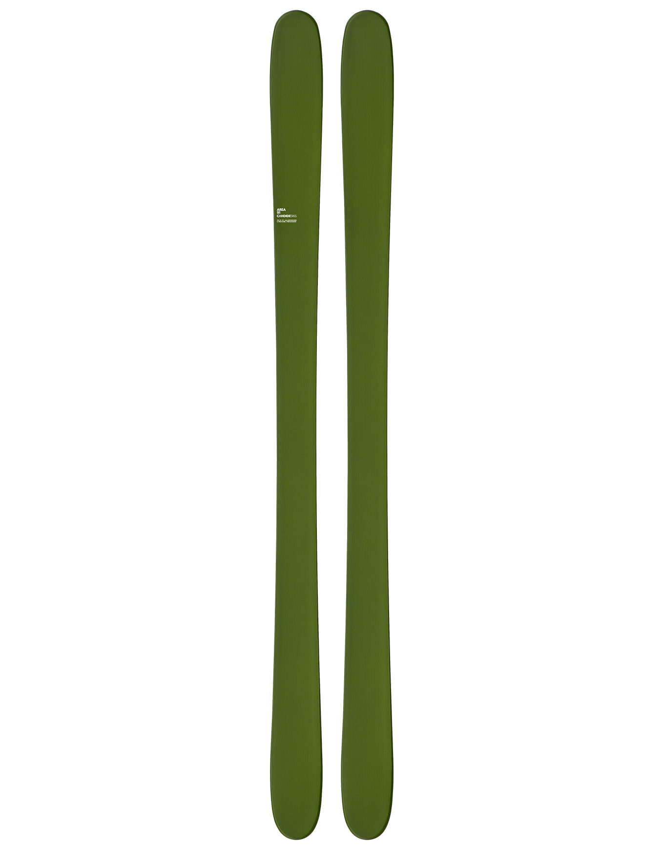 Skis all-mountain - AREA 91 2026 en Bois - Taille 187 cm - Vert