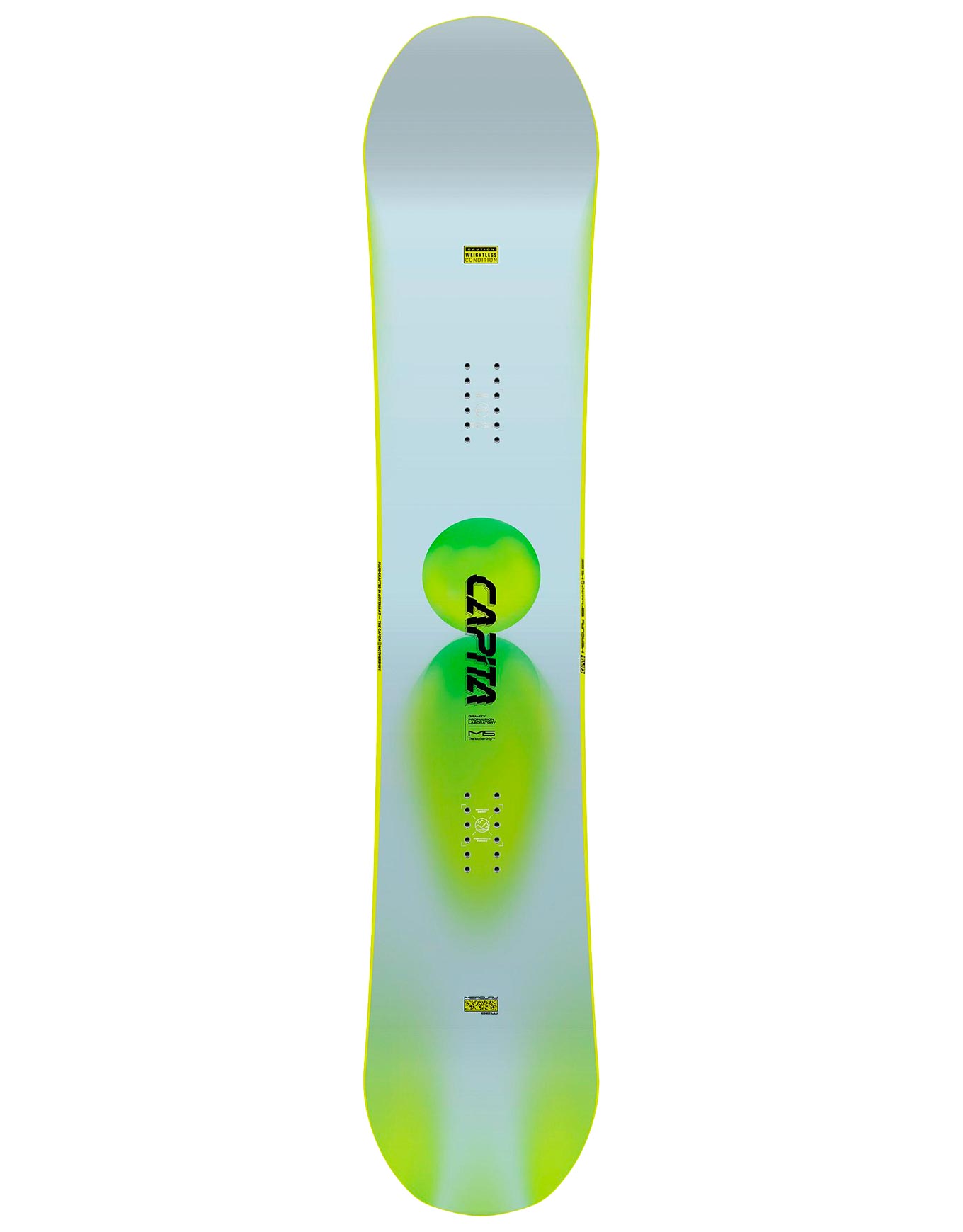 Snowboard all-mountain freeride - Mercury 2026 - Taille 159 cm - Blanc