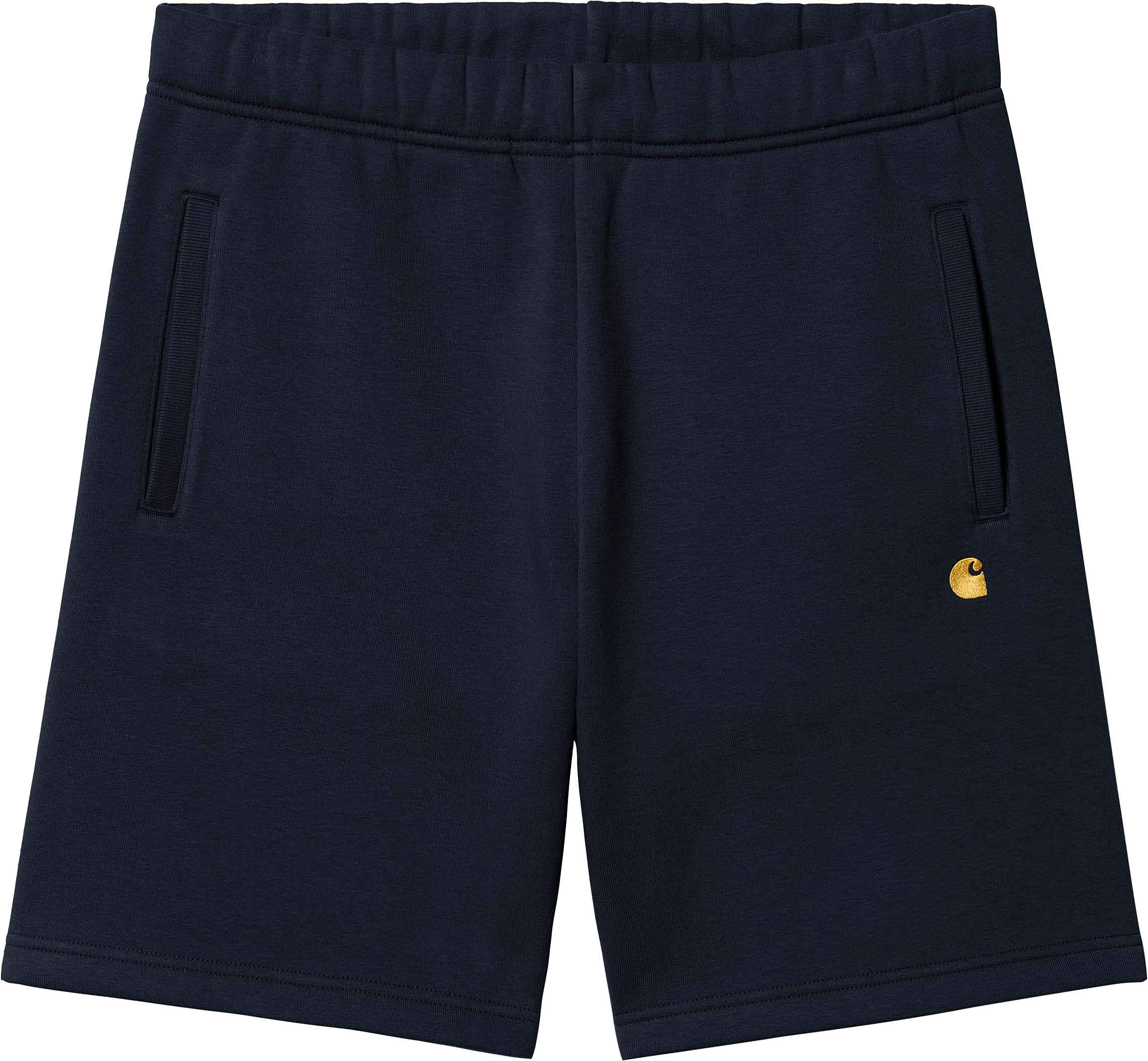Short en coton - Chase Sweat Short Dark Navy / Gold en Coton - Taille L