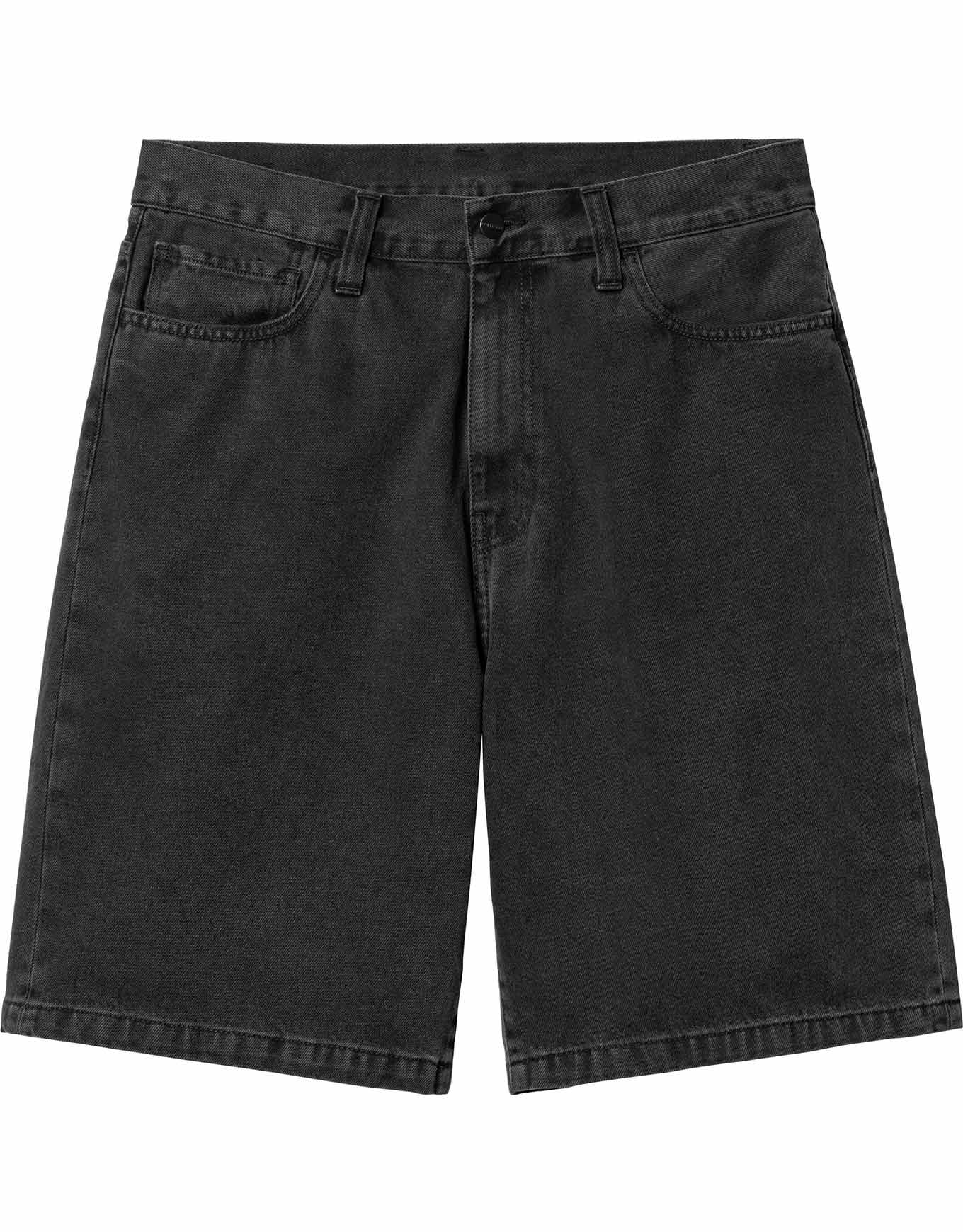 Short en jean décontracté - Landon Short Black en Coton - Taille 44 FR - Noir