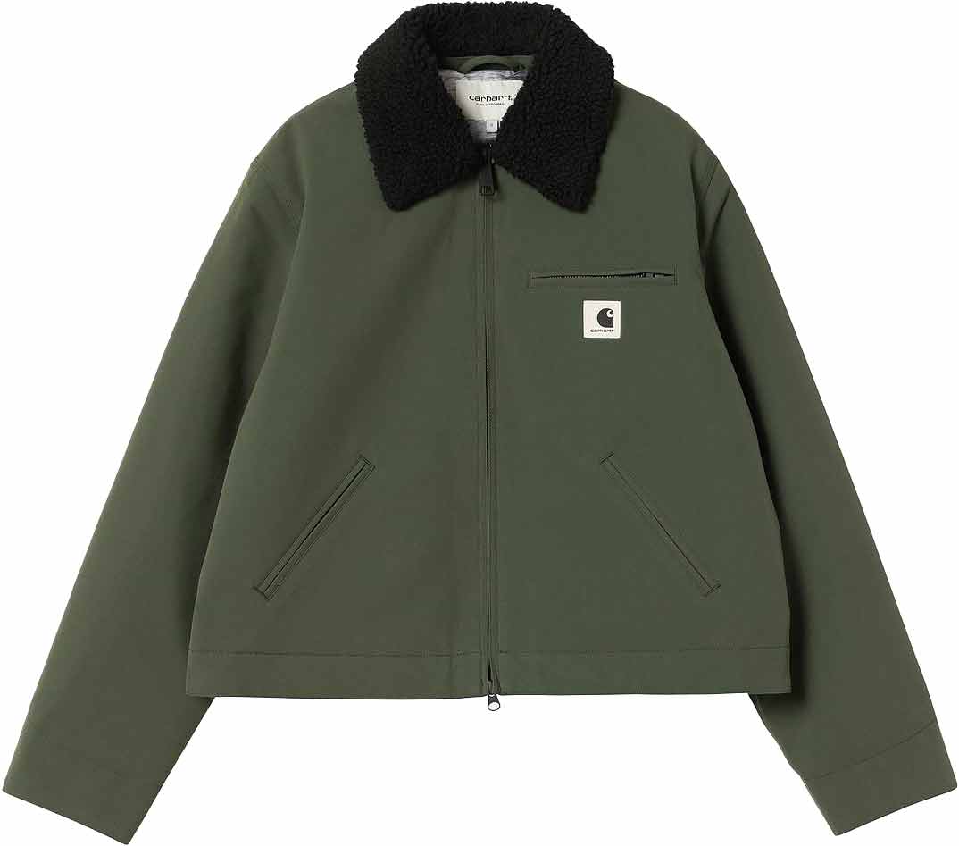 Blouson mi-saison - Newkirk Jacket W Opuntia Wild Dog Print en Nylon - Taille XS - Vert