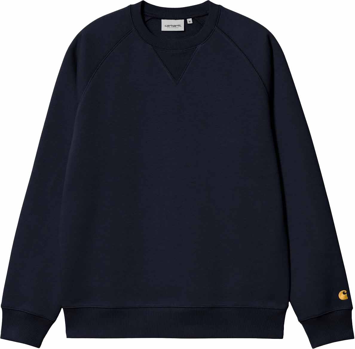 Sweat décontracté - Chase Sweat Dark Navy / Gold en Coton - Taille M