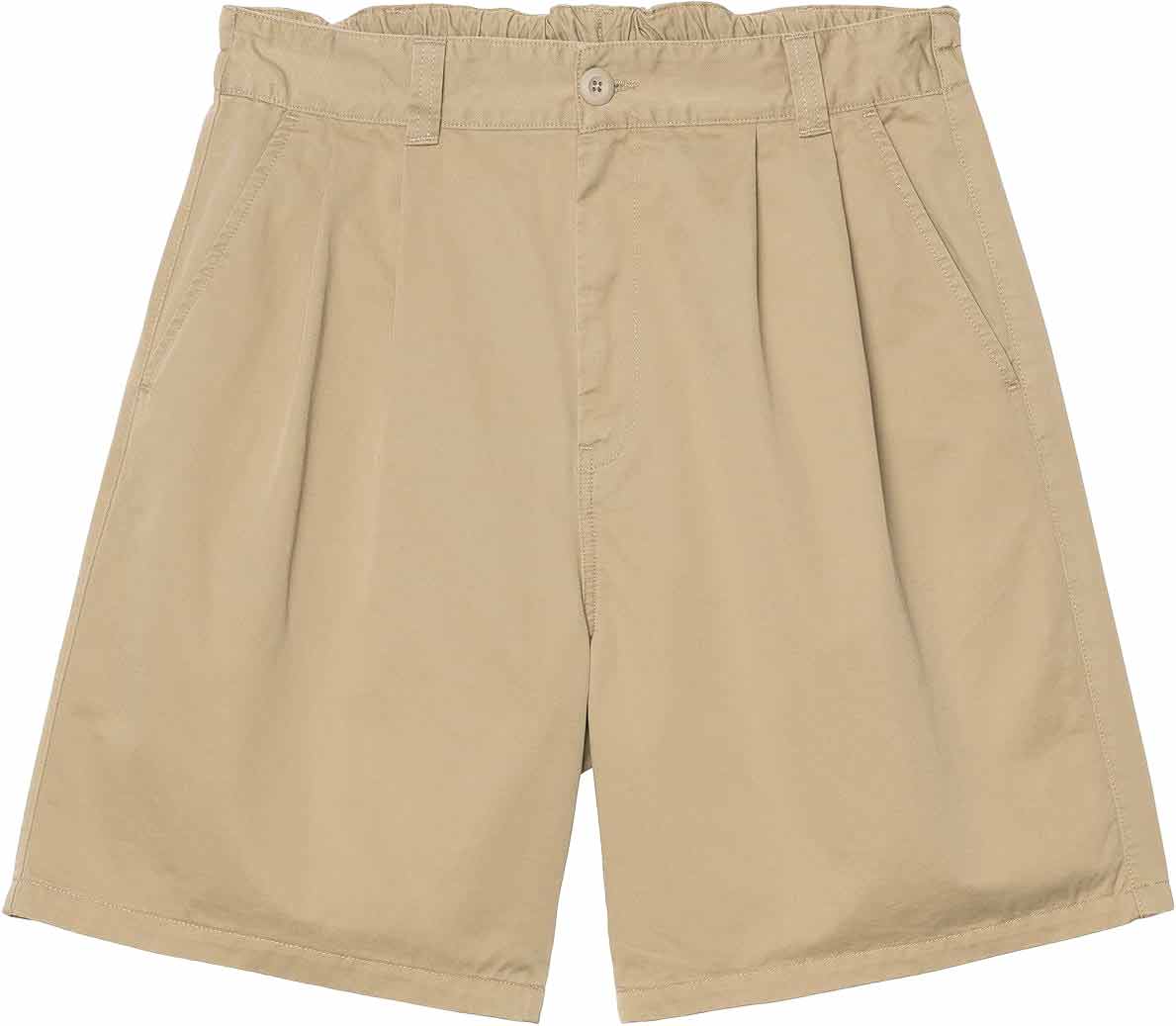 Short décontracté en coton - Marv Short Iroko en Coton - Taille S - Beige