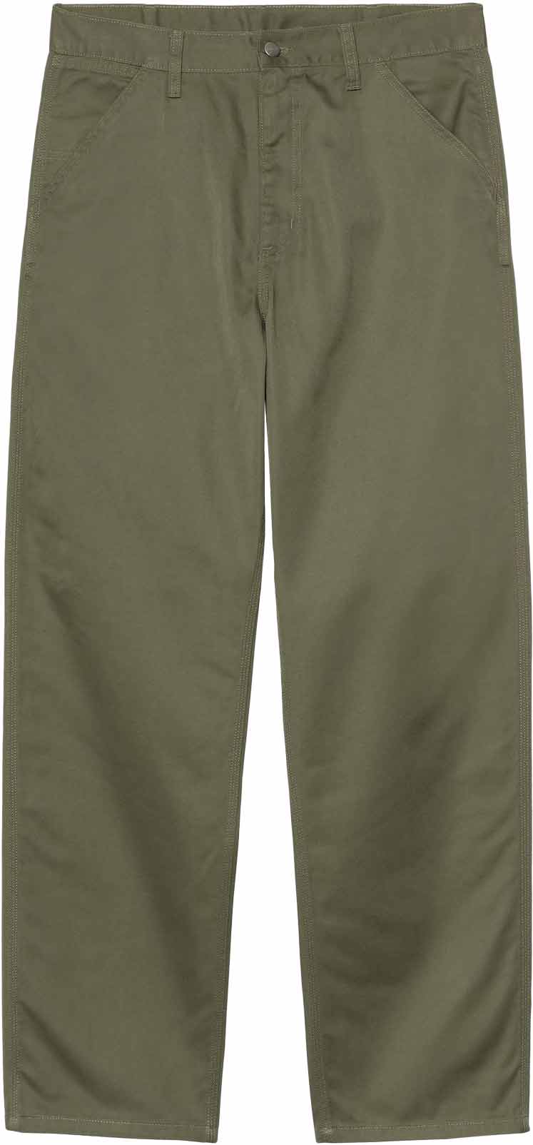Pantalon décontracté - Simple Pant Leaf en Coton - Taille 44 FR - Kaki
